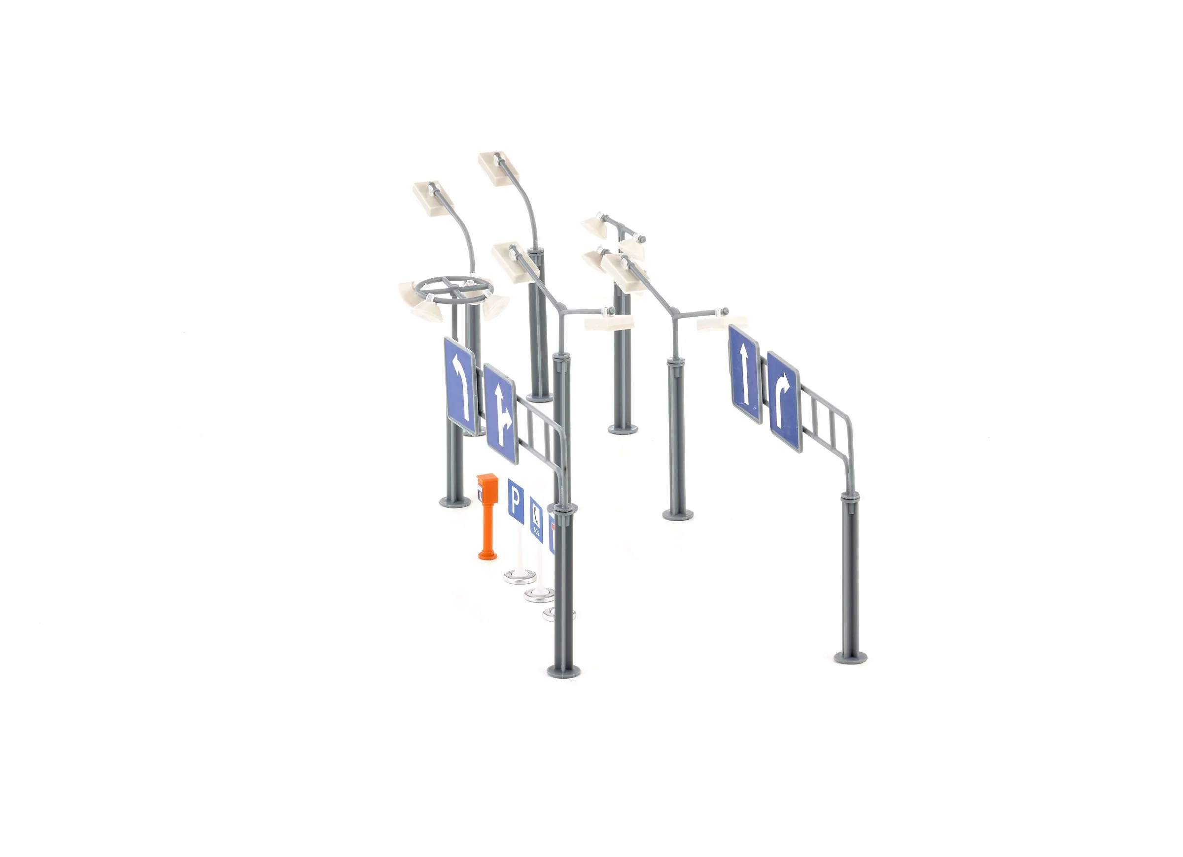Siku World City Road Signs & Street Lamps - Image 9