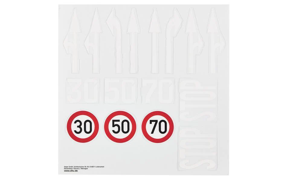 Siku World City Straight Road Plates - Image 4