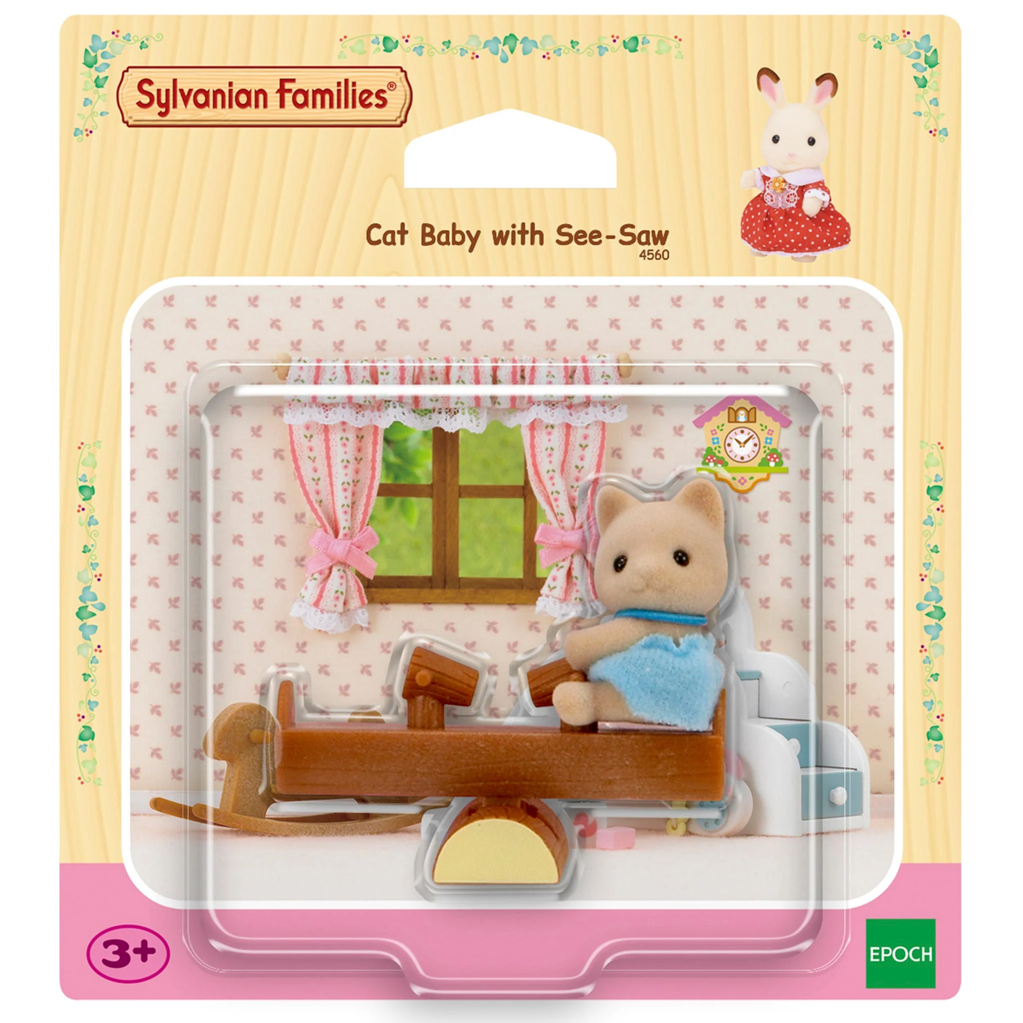 Sylvanian Families Cat Baby With See-Saw - Image 3