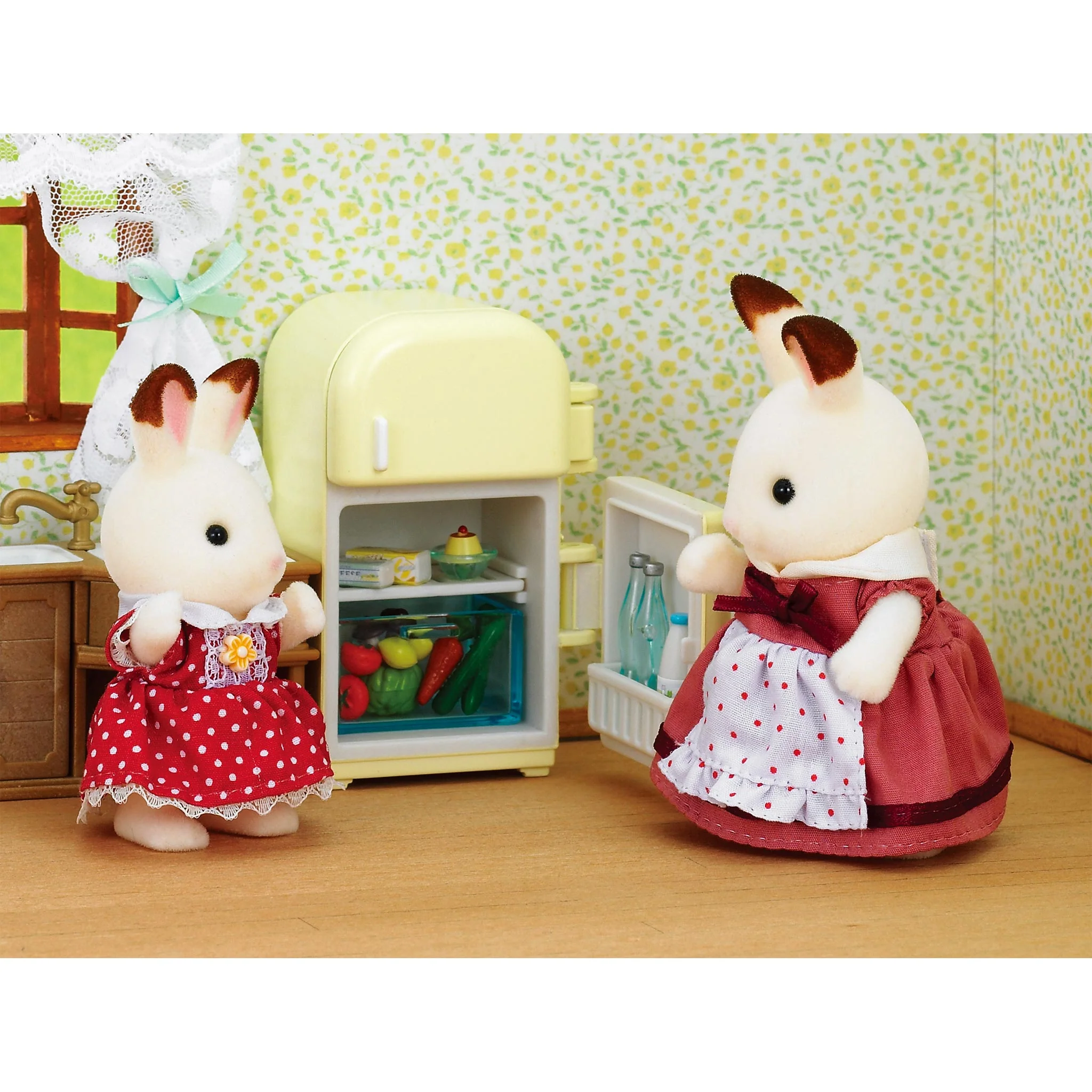 Sylvanian Families Chocolate Rabbit Mother Set - Image 3