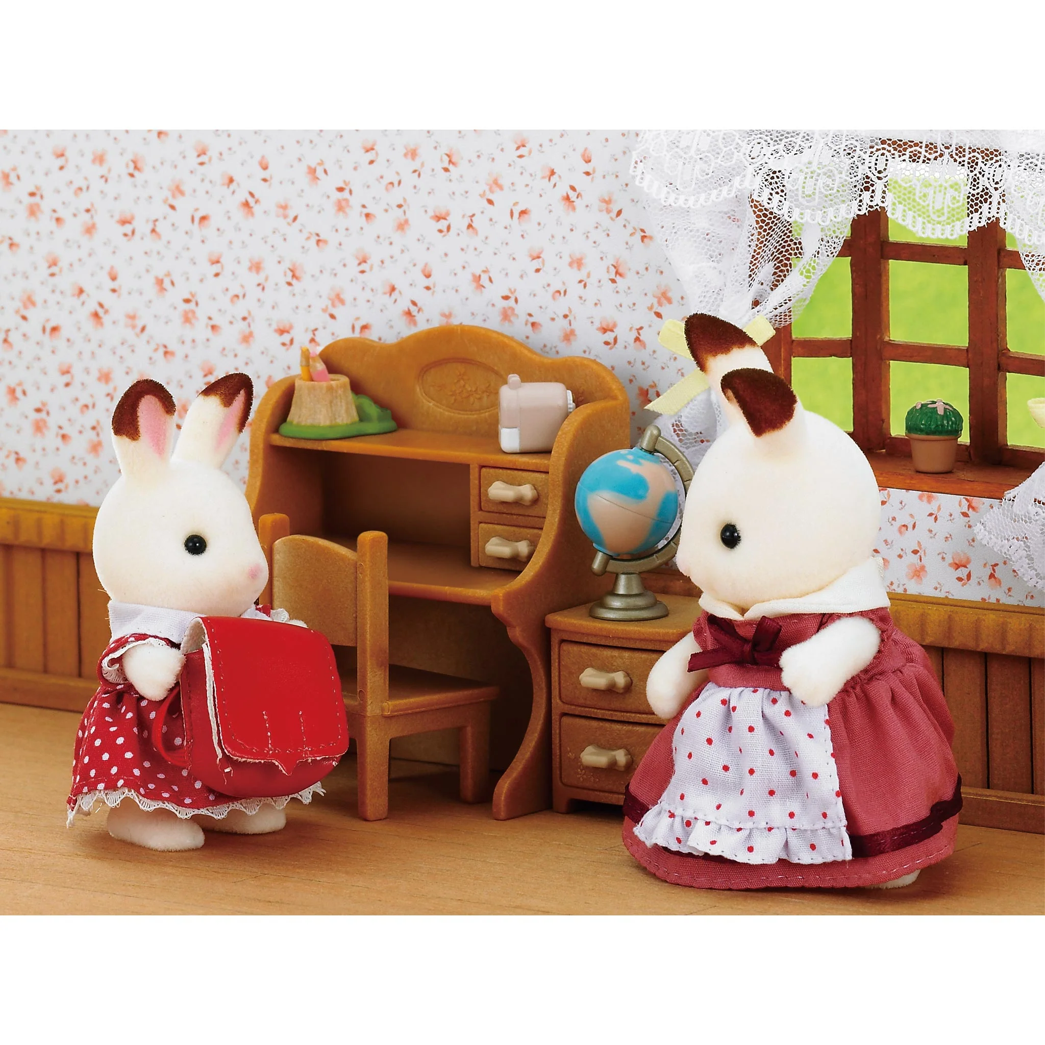 Sylvanian Families Chocolate Rabbit Sister Set - Image 4