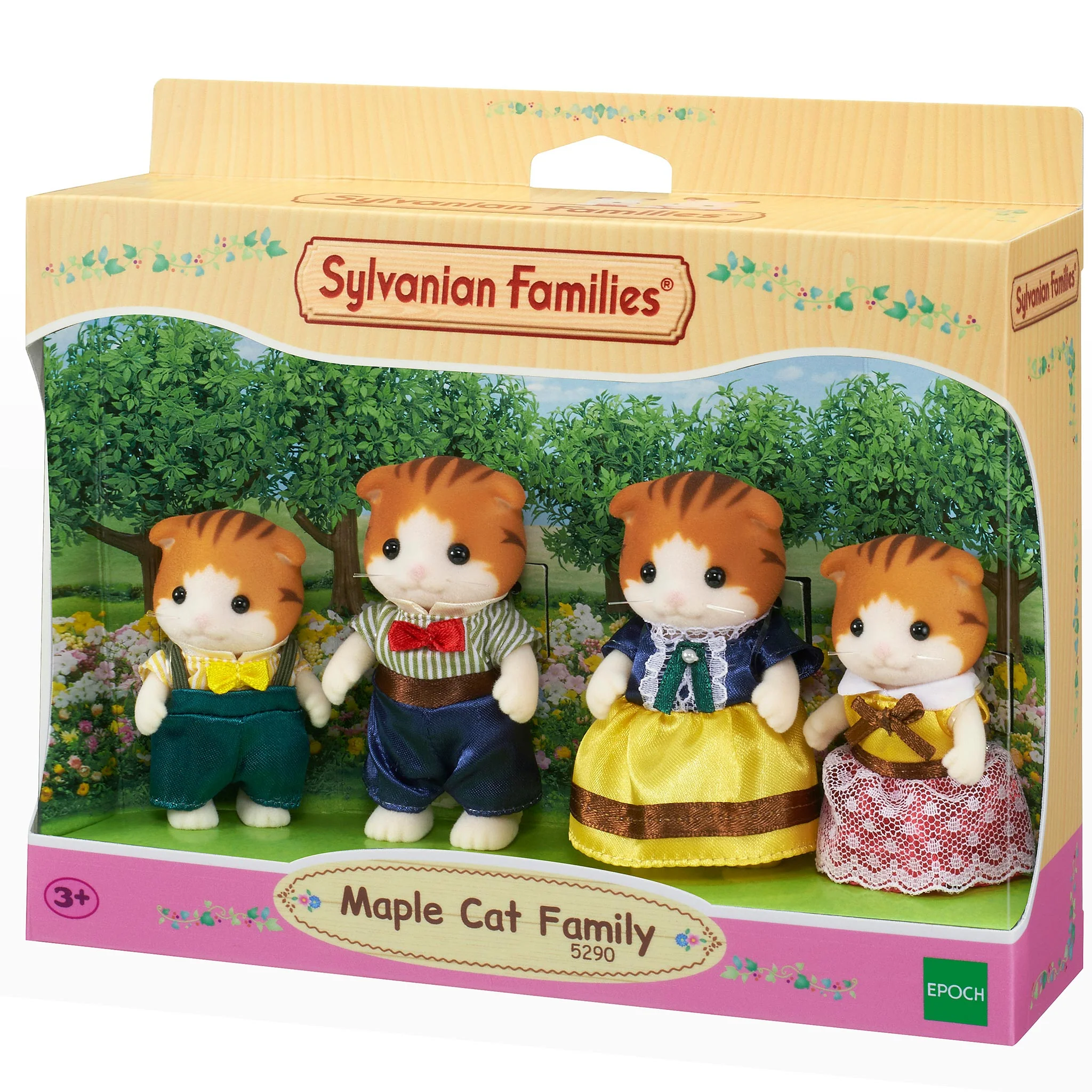 Sylvanian Families Maple Cat Family - Image 2