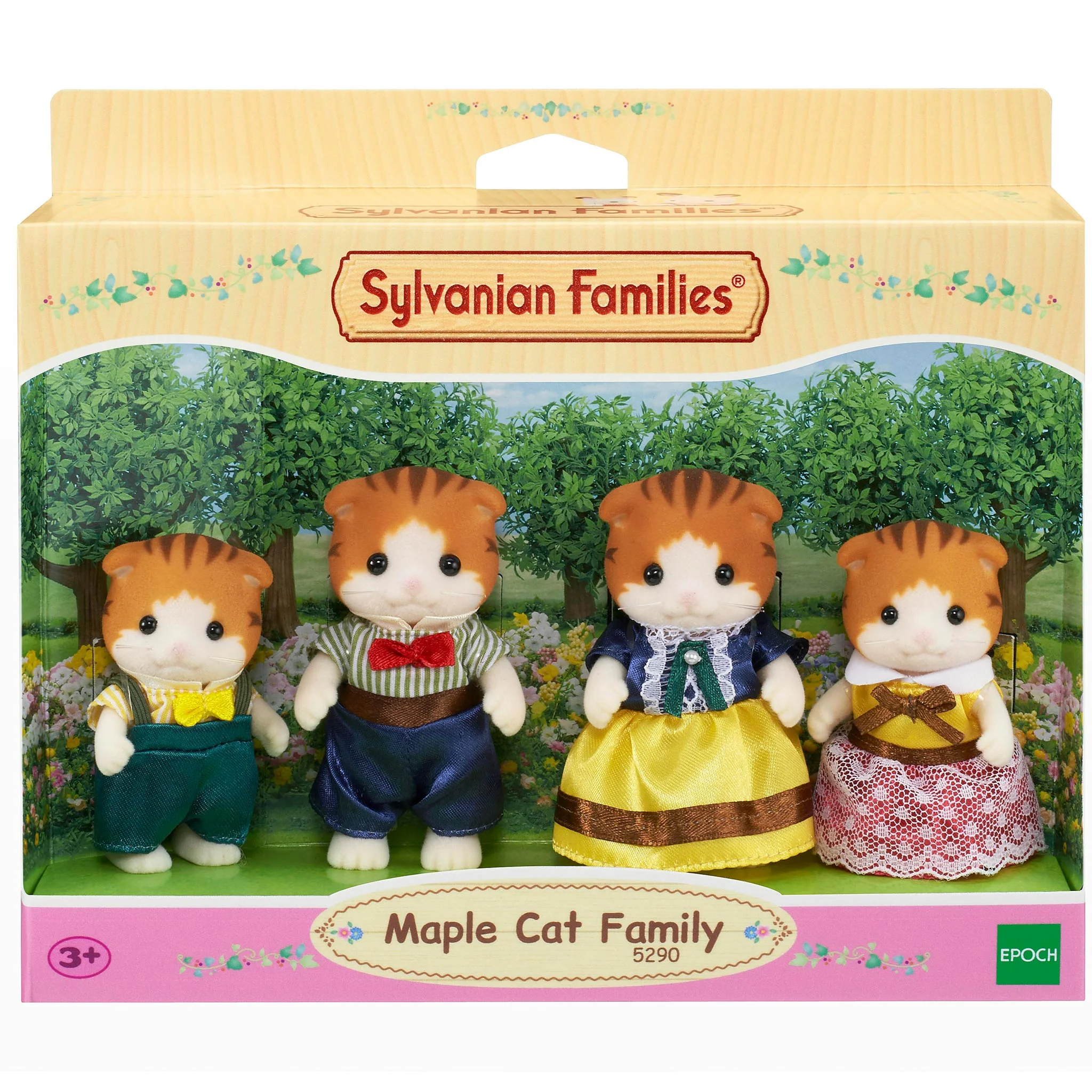 Sylvanian Families Maple Cat Family - Image 3