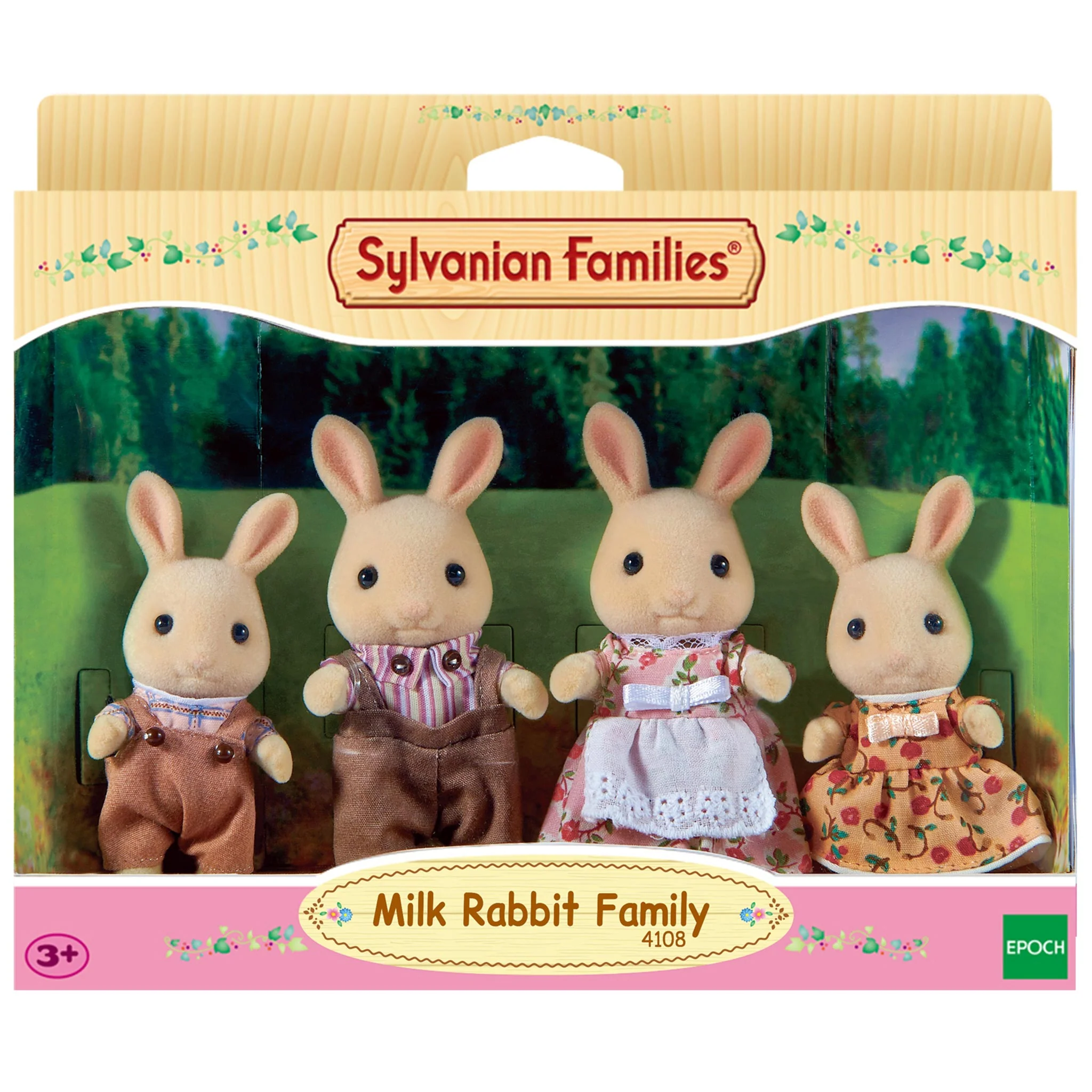 Sylvanian Families Buttermilk Rabbit Family - Image 4