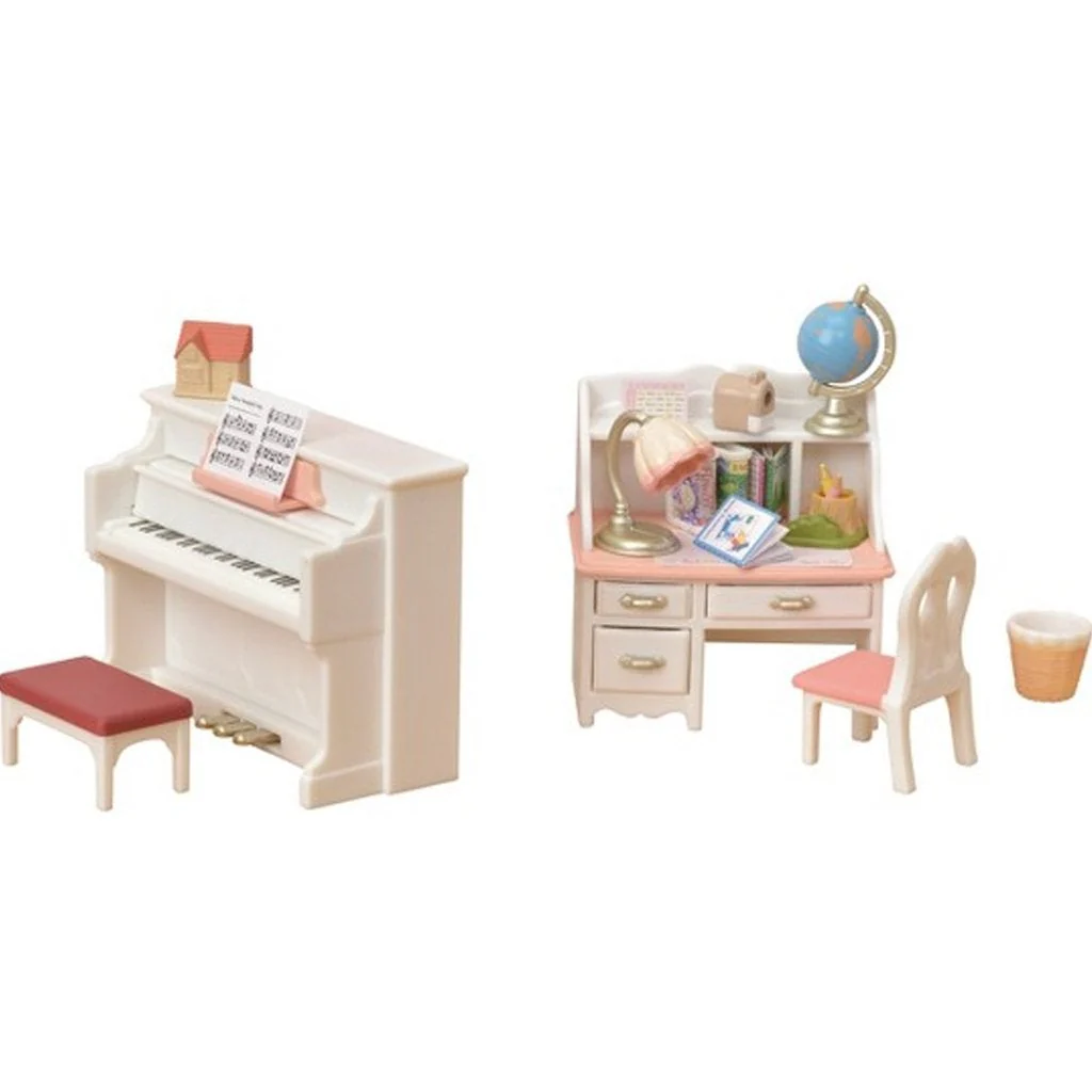 Sylvanian Families Piano and Desk Set