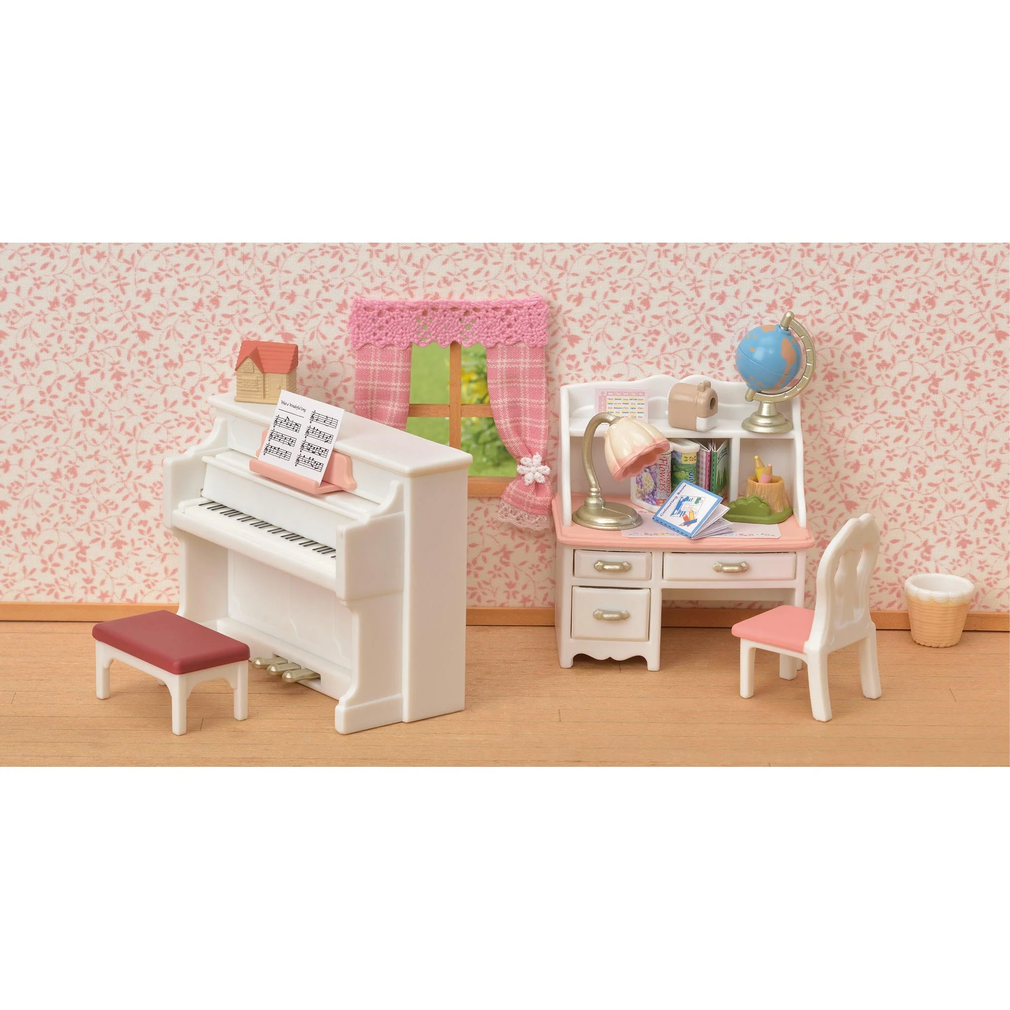 Sylvanian Families Piano and Desk Set - Image 3