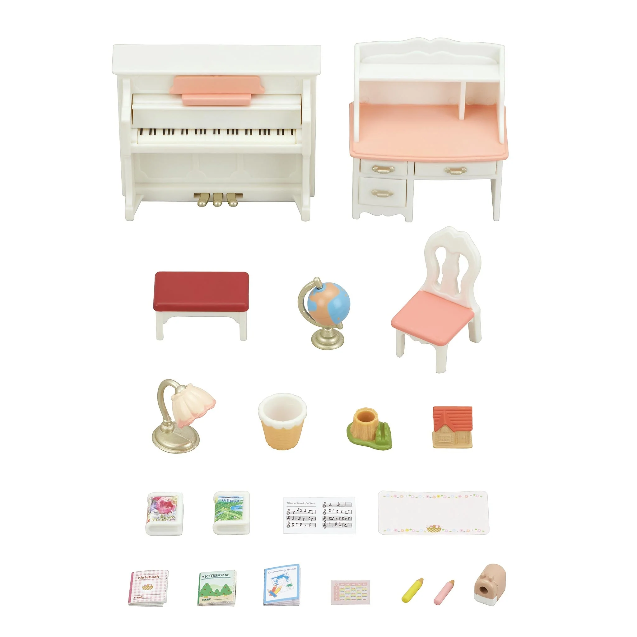 Sylvanian Families Piano and Desk Set - Image 4