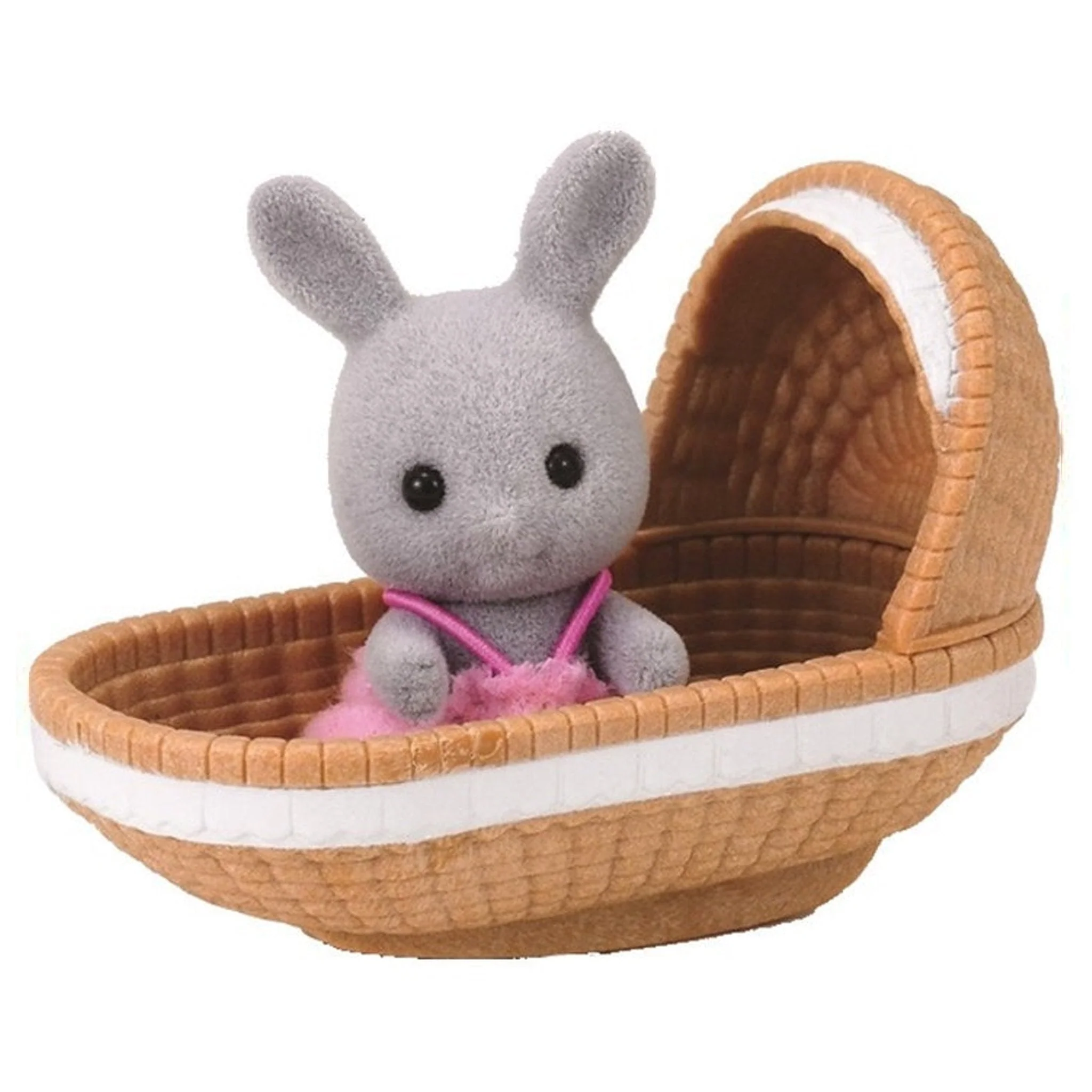 Sylvanian Families Rabbit With Crib Hang Sell