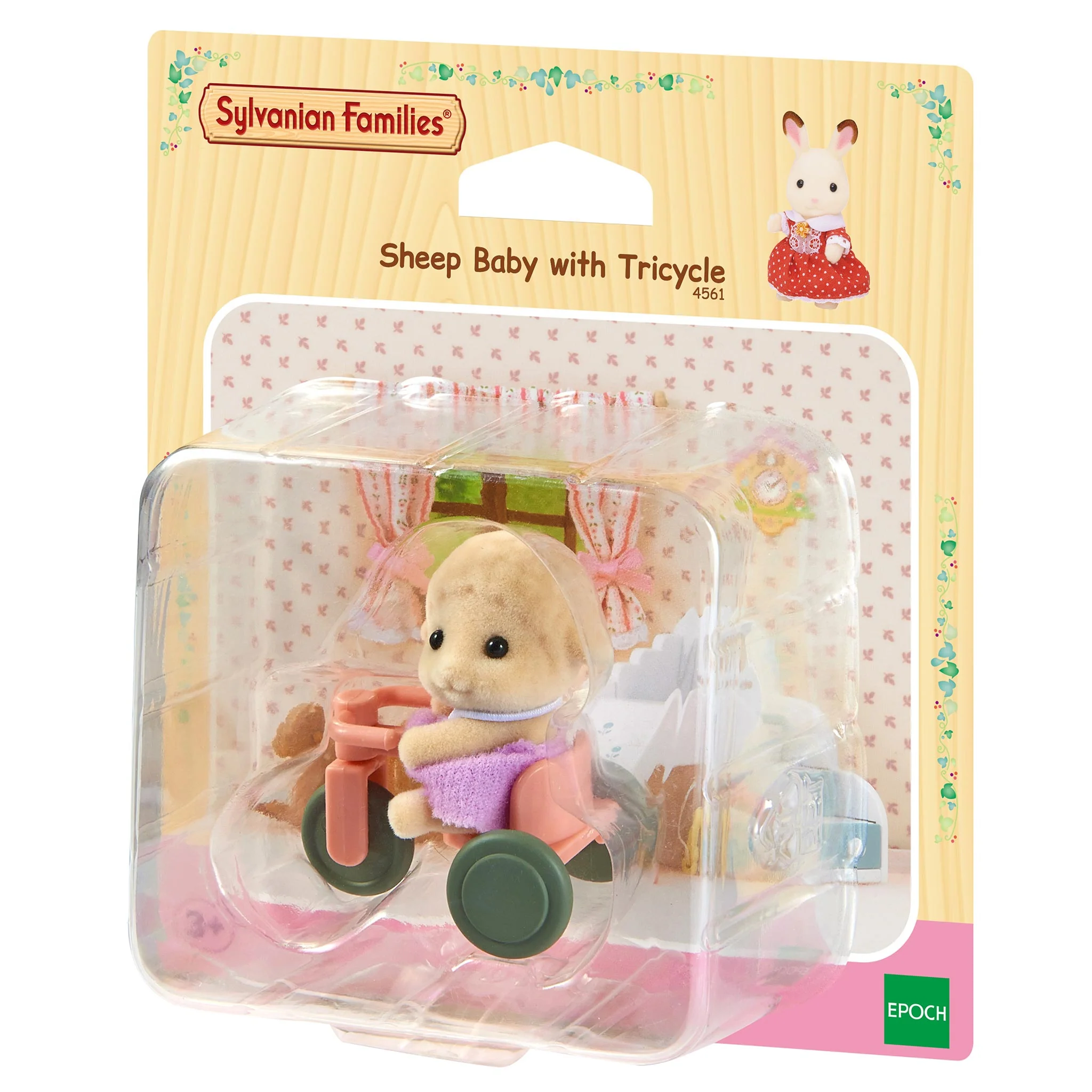 Sylvanian Families Sheep Baby With Tricycle - Image 2