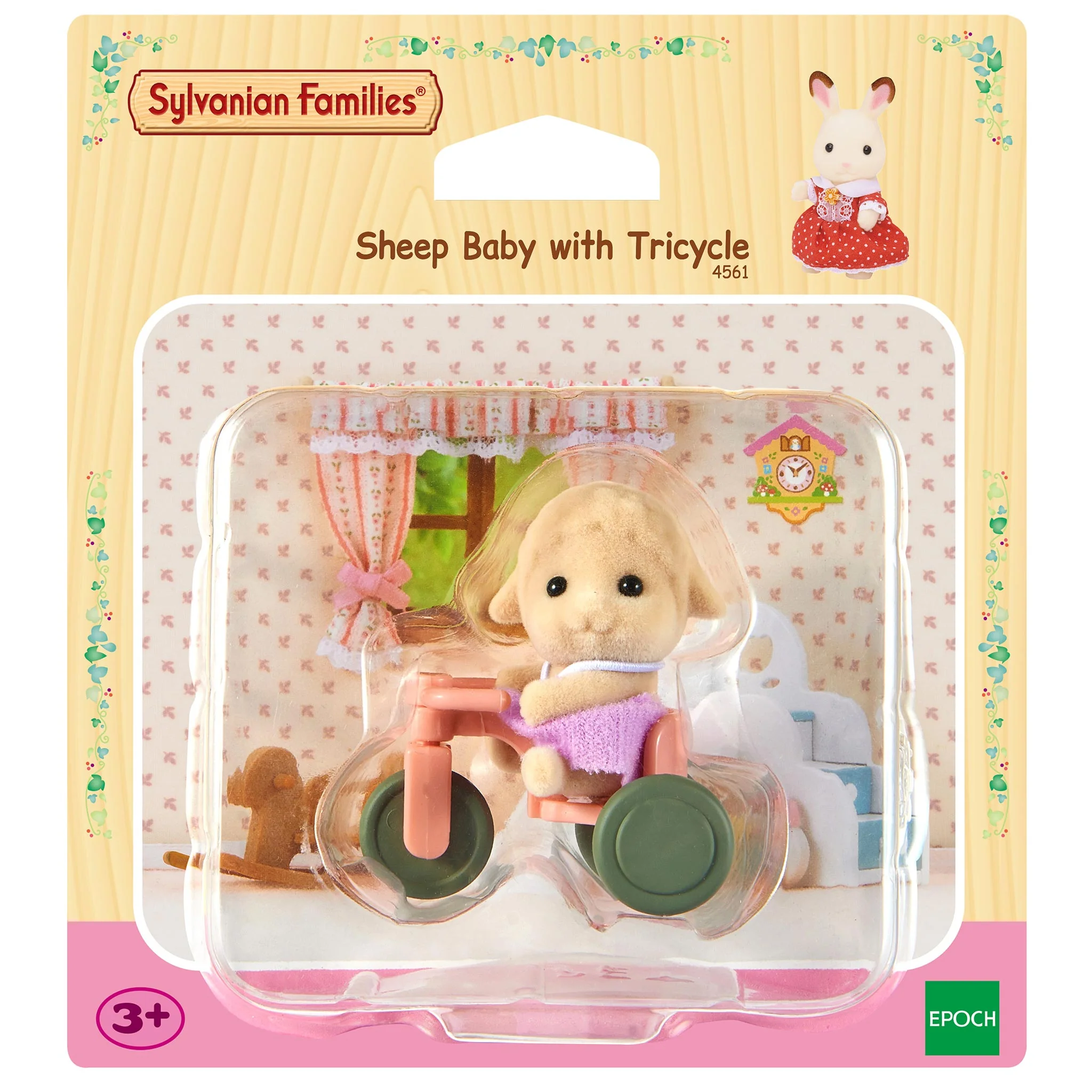 Sylvanian Families Sheep Baby With Tricycle - Image 3