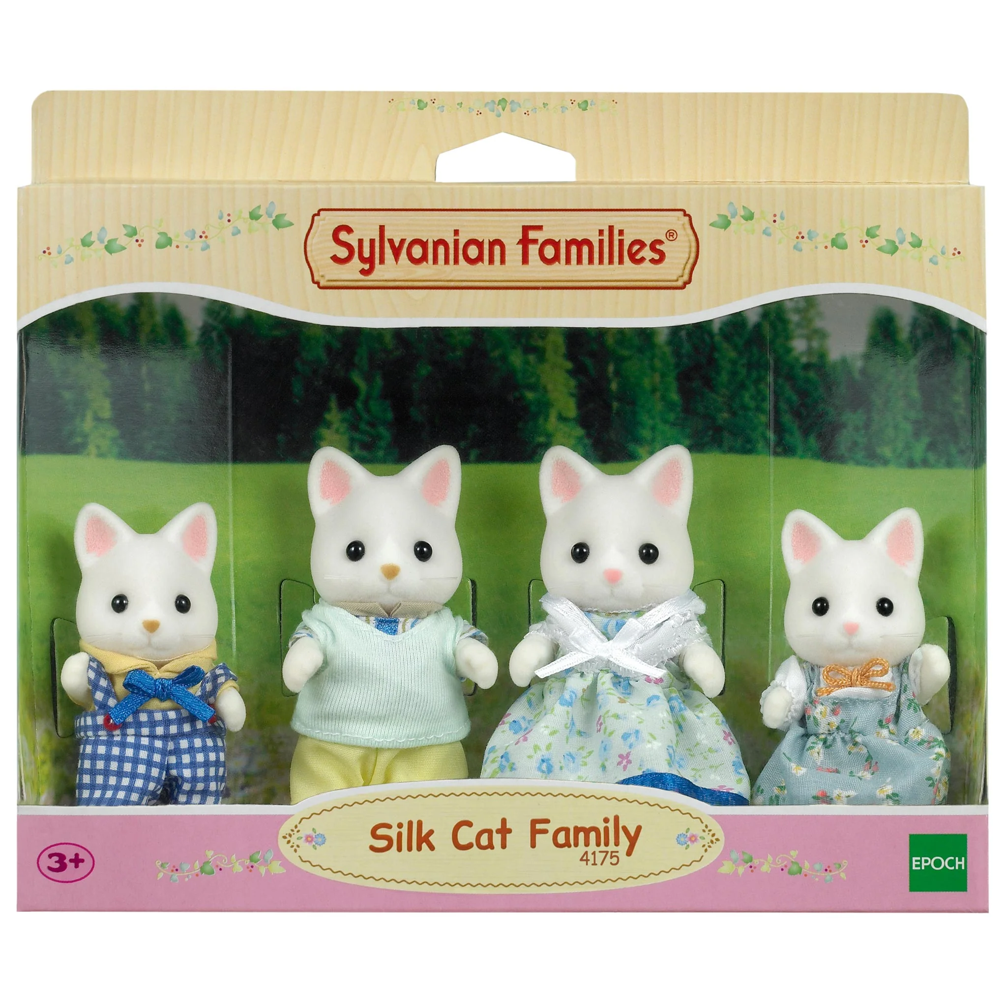 Sylvanian Families Silk Cat Family - Image 2