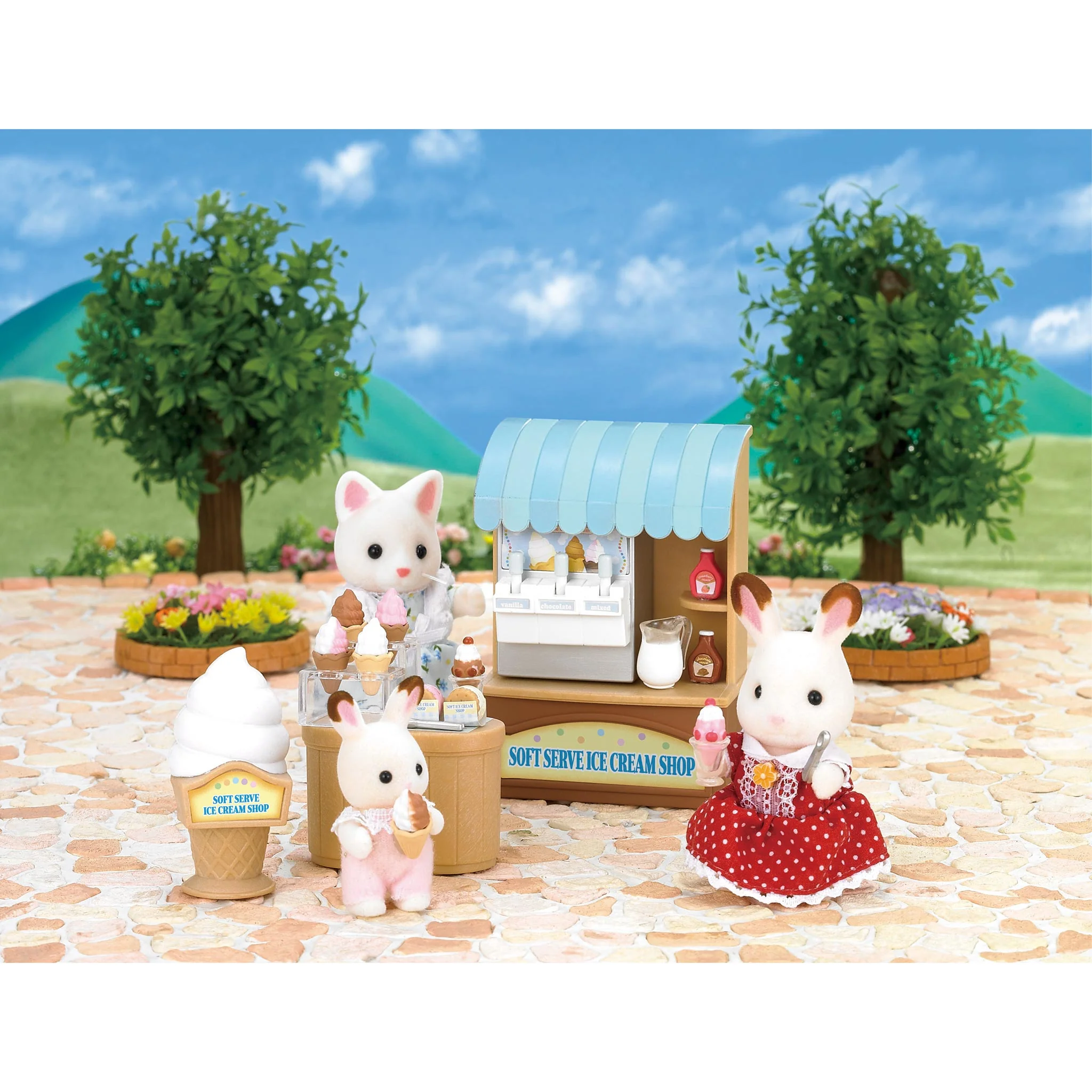 Sylvanian Families Soft Serve Ice Cream Shop - Image 2