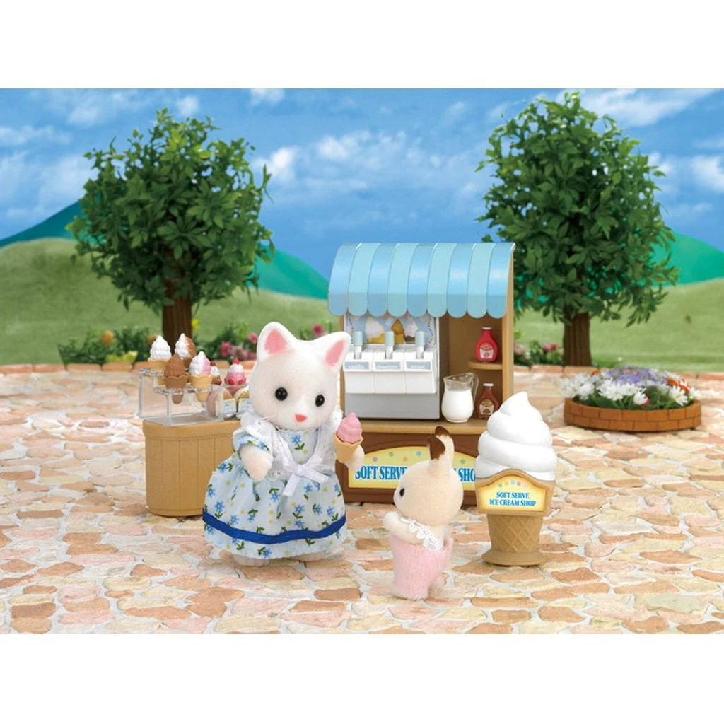 Sylvanian Families Soft Serve Ice Cream Shop - Image 3
