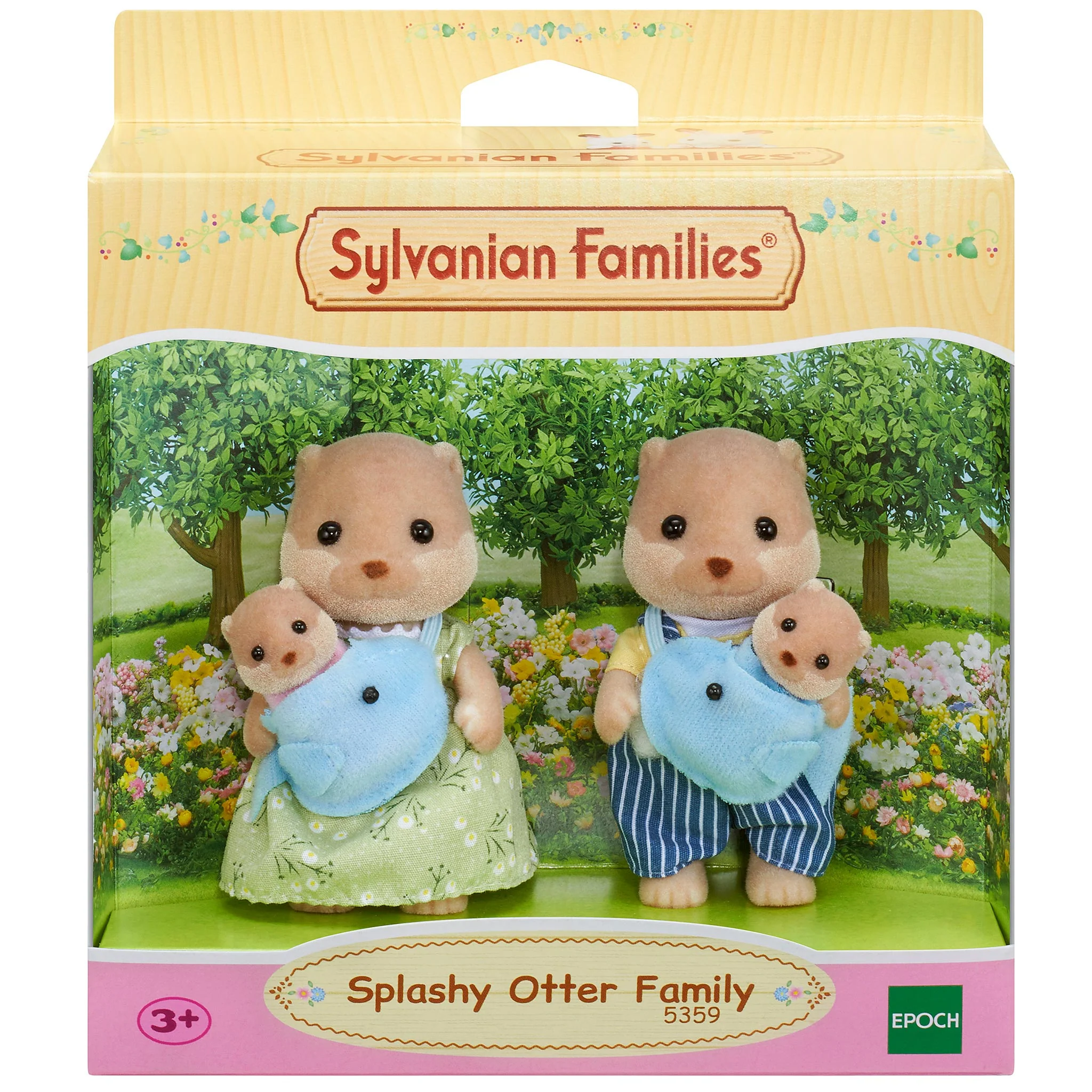 Sylvanian Families Splashy Otter Family - Image 3