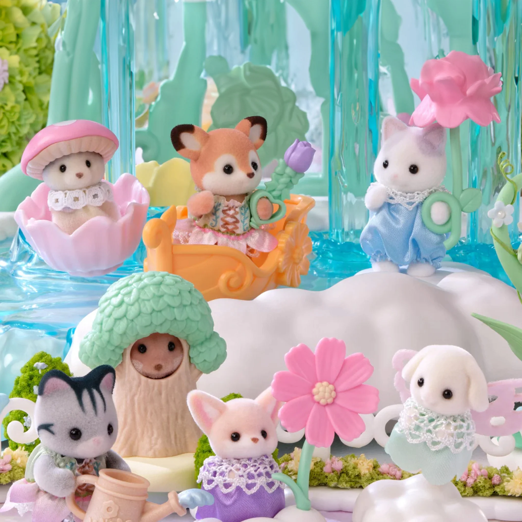 Sylvanian Families Baby Blooming Baby Friends Series x16 - Sealed Box - Image 4