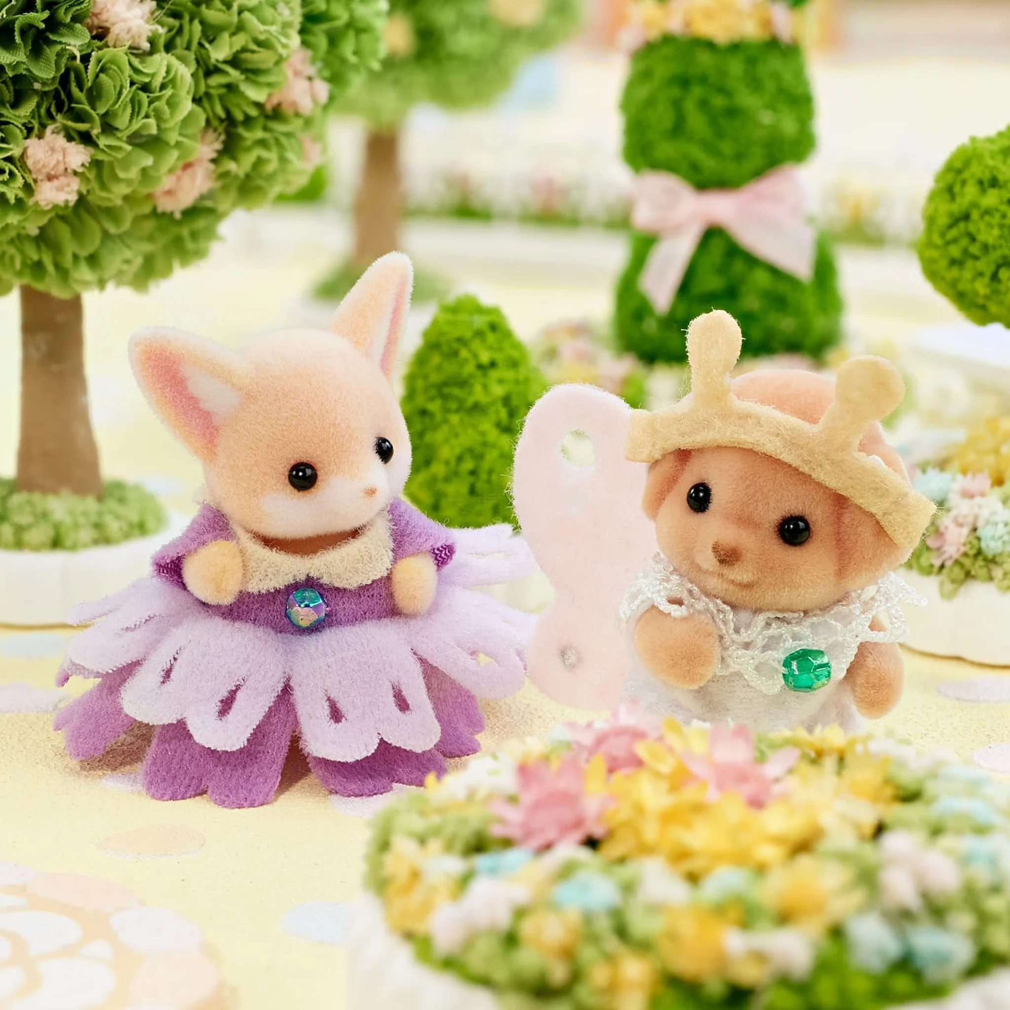 Sylvanian Families Baby Duo - Flower Garden Friends - Image 4