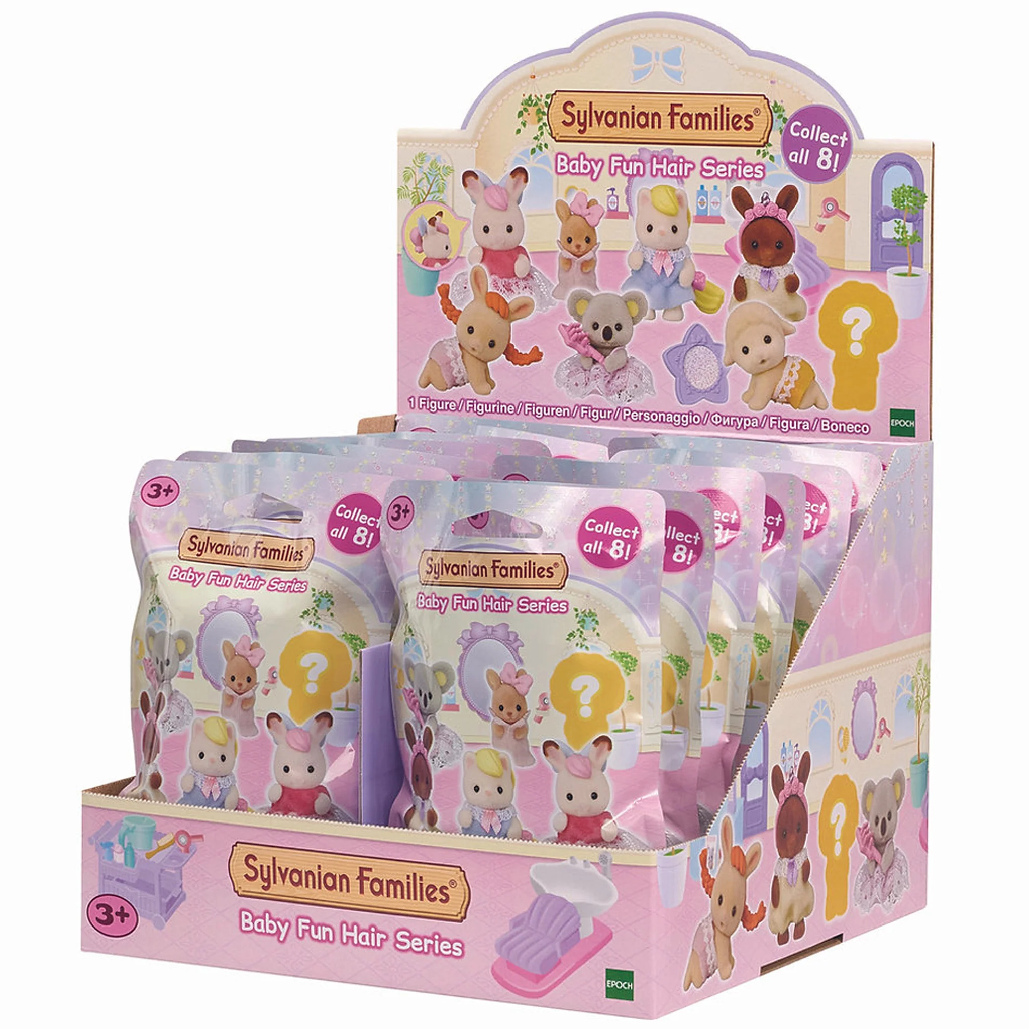 Sylvanian Families Baby Fun Hair Blind Bag - Complete set of 8 - Image 10
