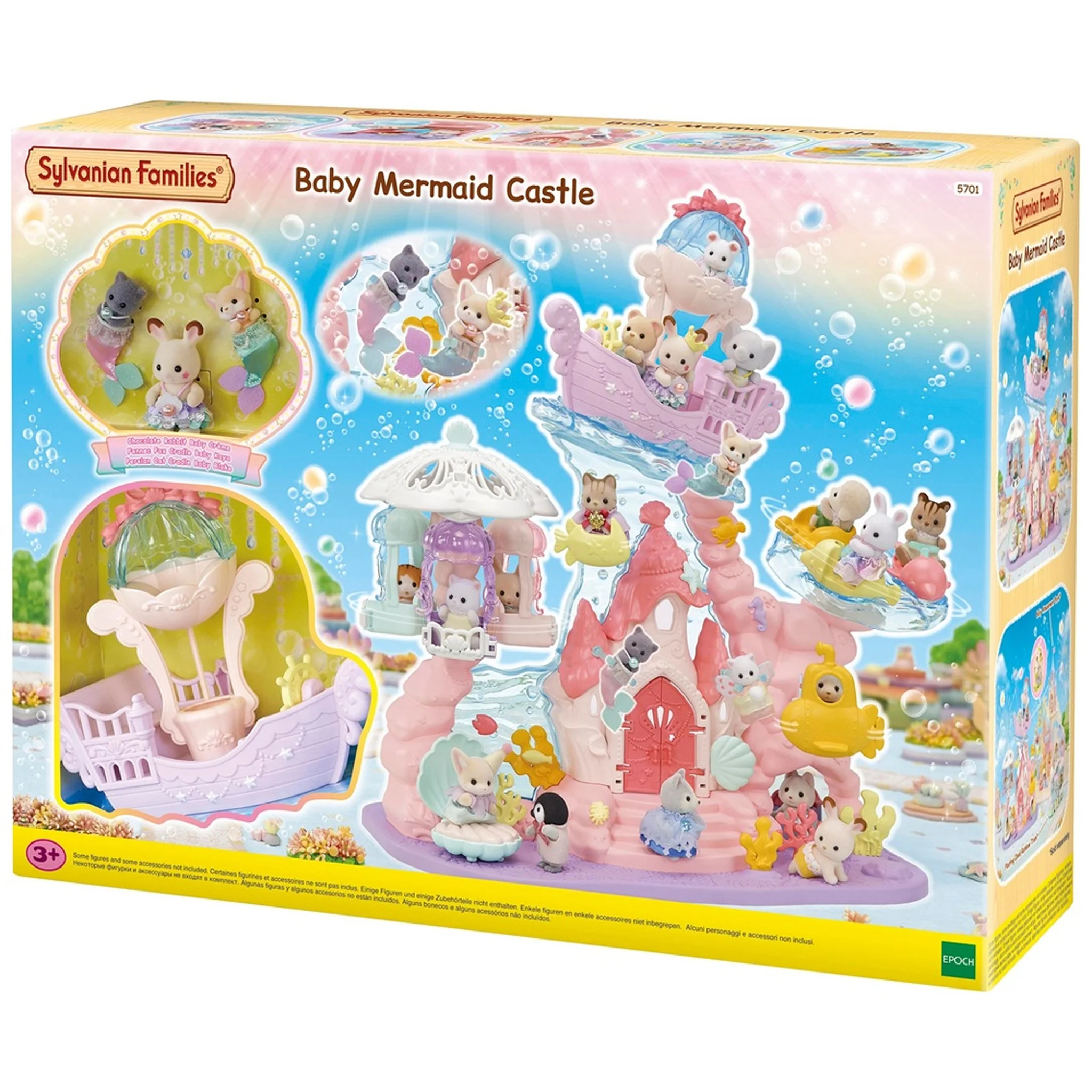 Sylvanian Families Baby Mermaid Castle - Image 3