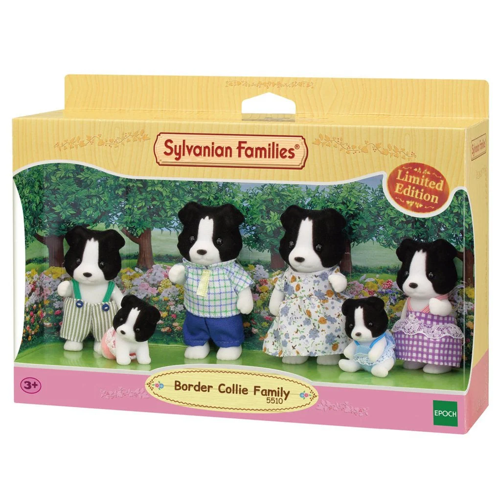 Sylvanian Families border Collie Family Limited Edition - Image 2