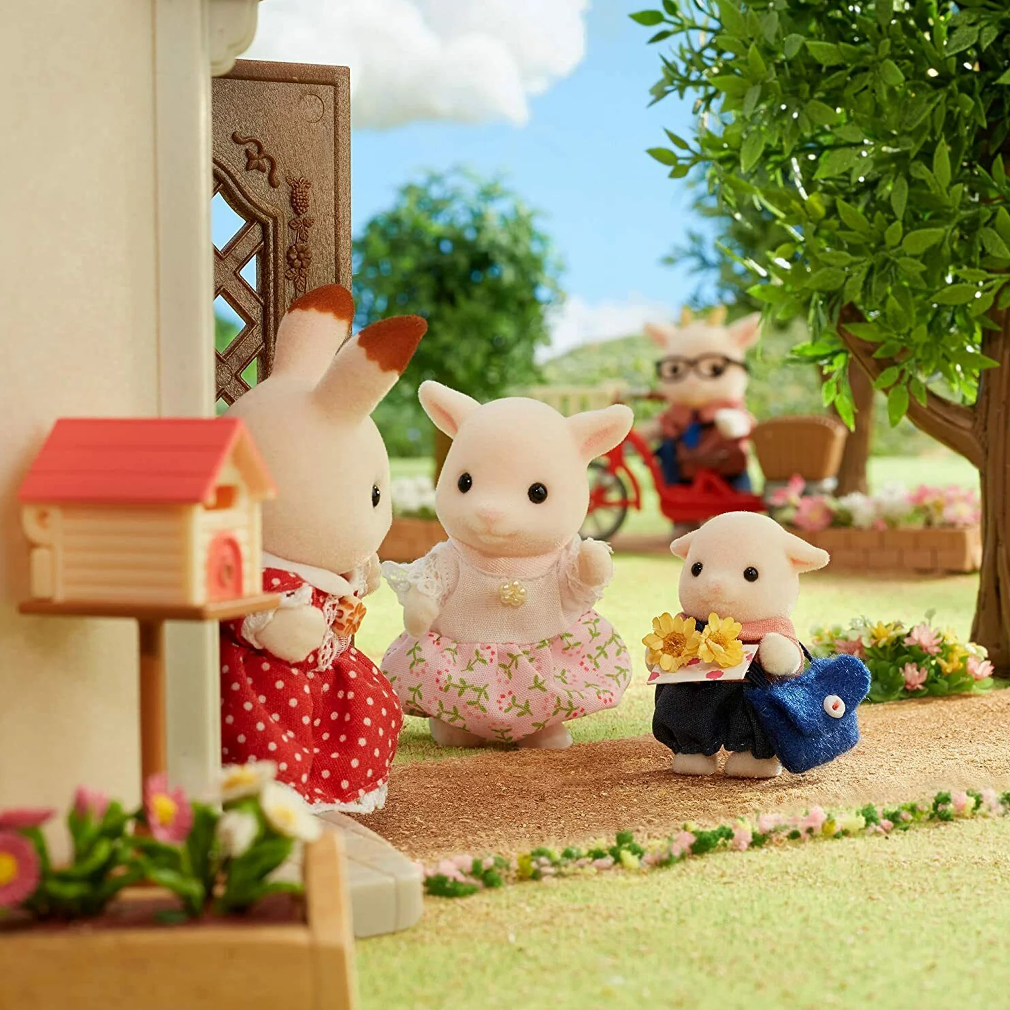 Sylvanian Families Brightfield Goat Family - Image 3