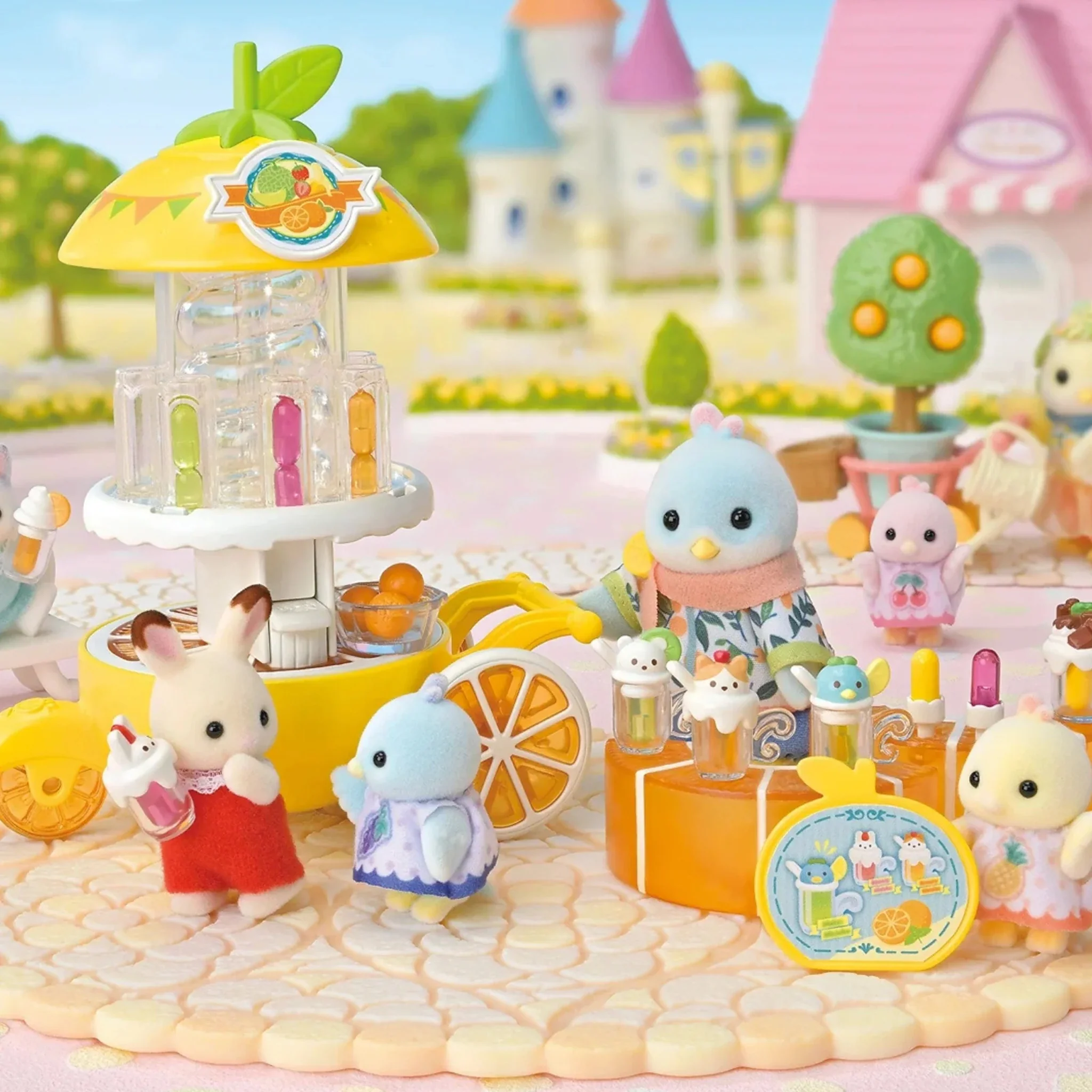 Sylvanian Families Citrus Bird Juice Stand - Image 11