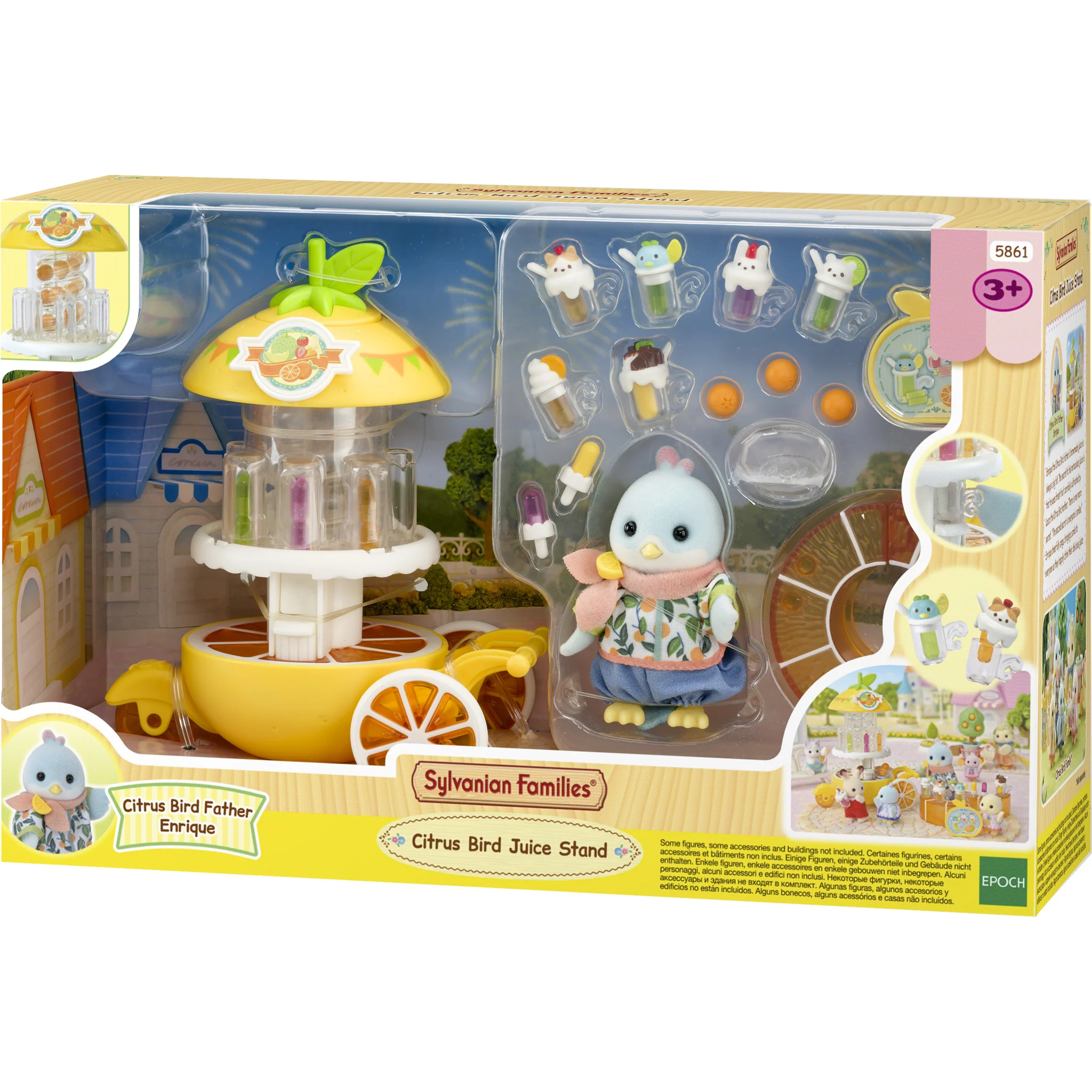 Sylvanian Families Citrus Bird Juice Stand - Image 2