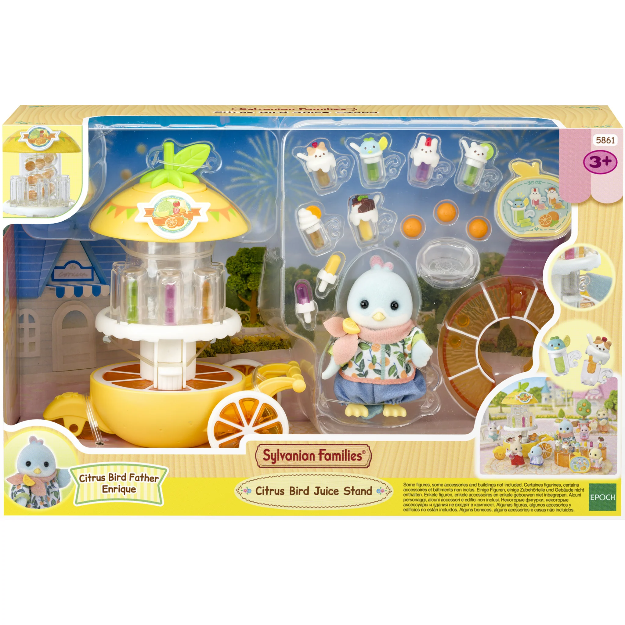 Sylvanian Families Citrus Bird Juice Stand - Image 3
