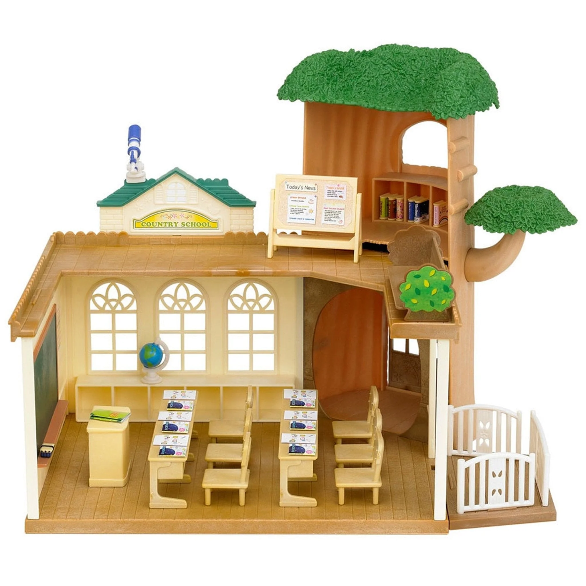 Sylvanian Families Country Tree School - Damaged Box
