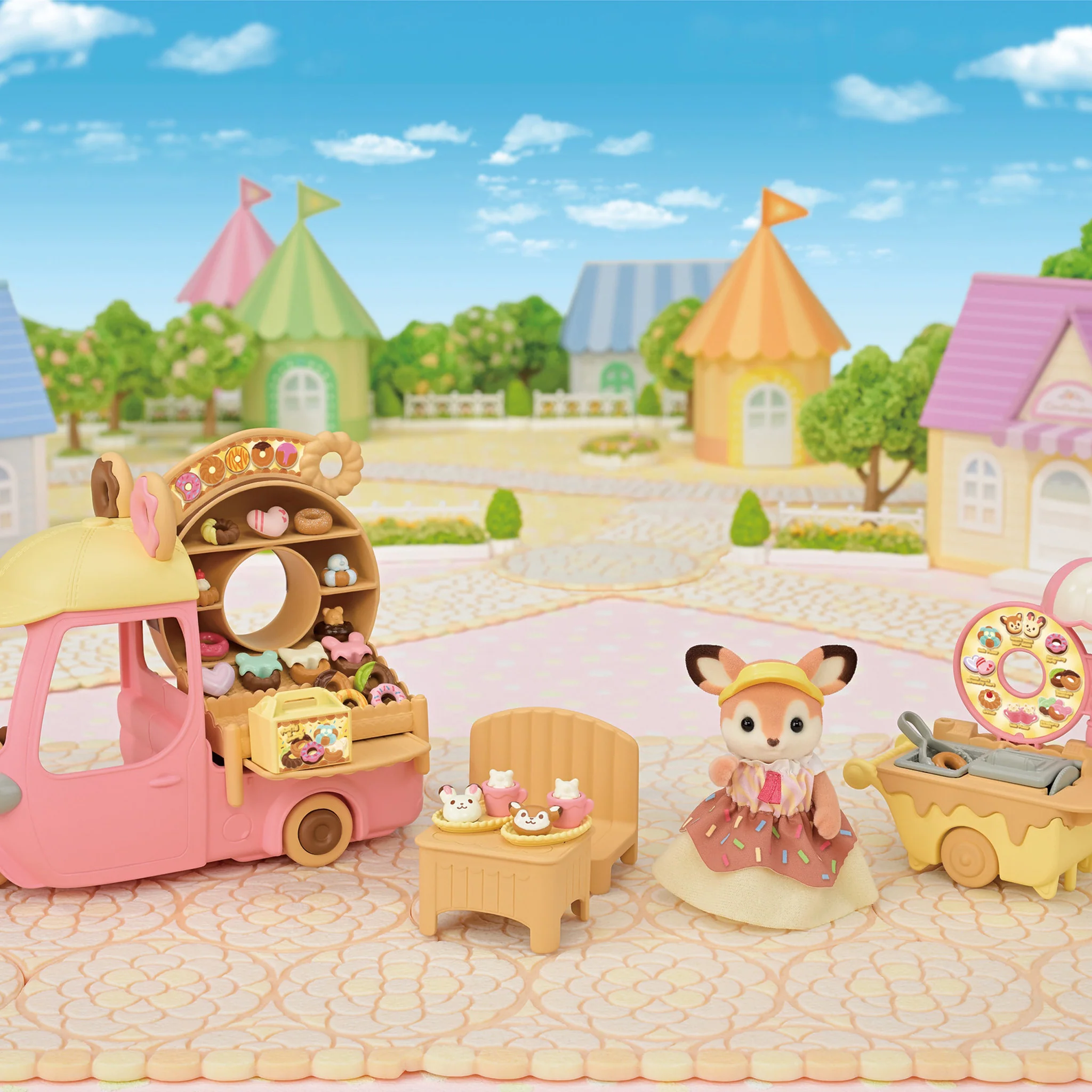 Sylvanian Families Dip Dip Donut Wagon - Image 3