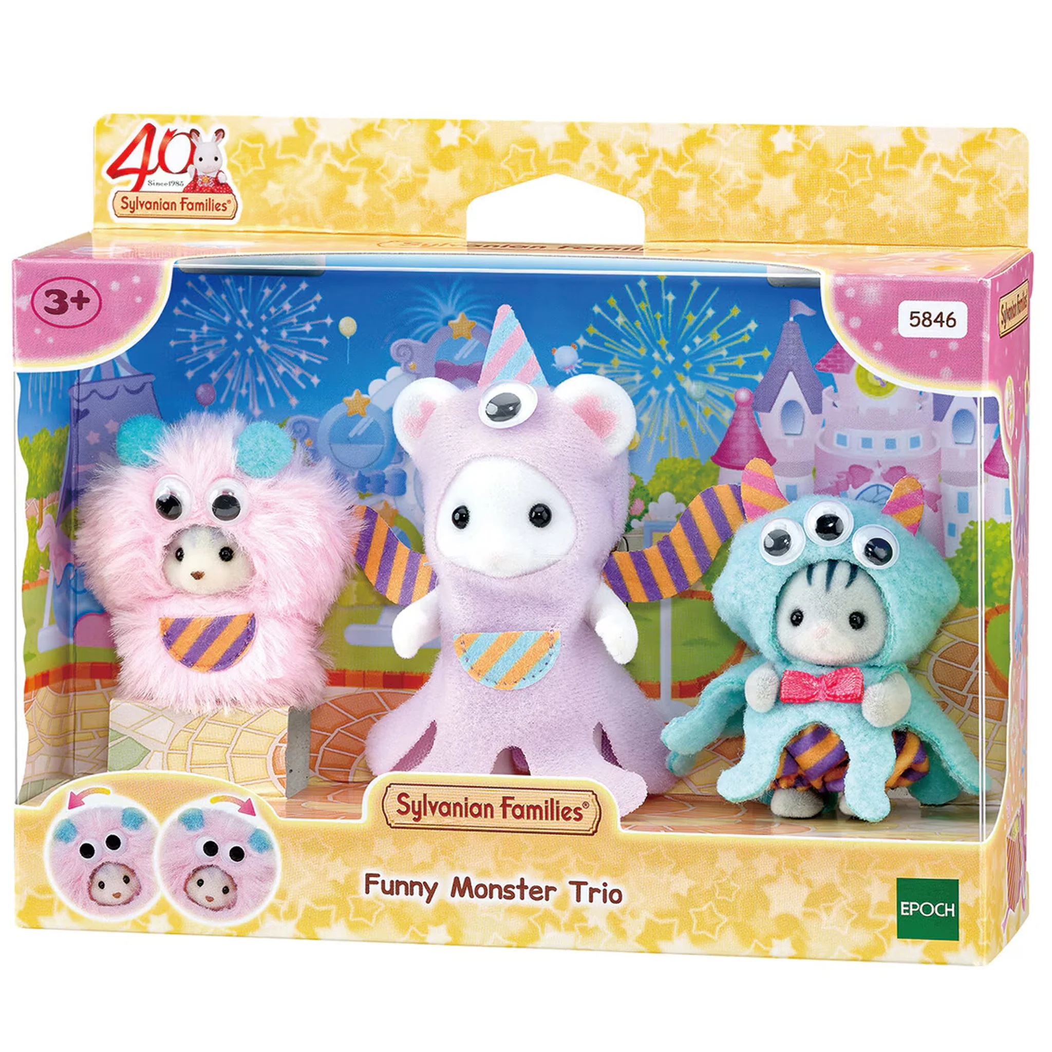 Sylvanian Families Funny Monster Trio - Image 2