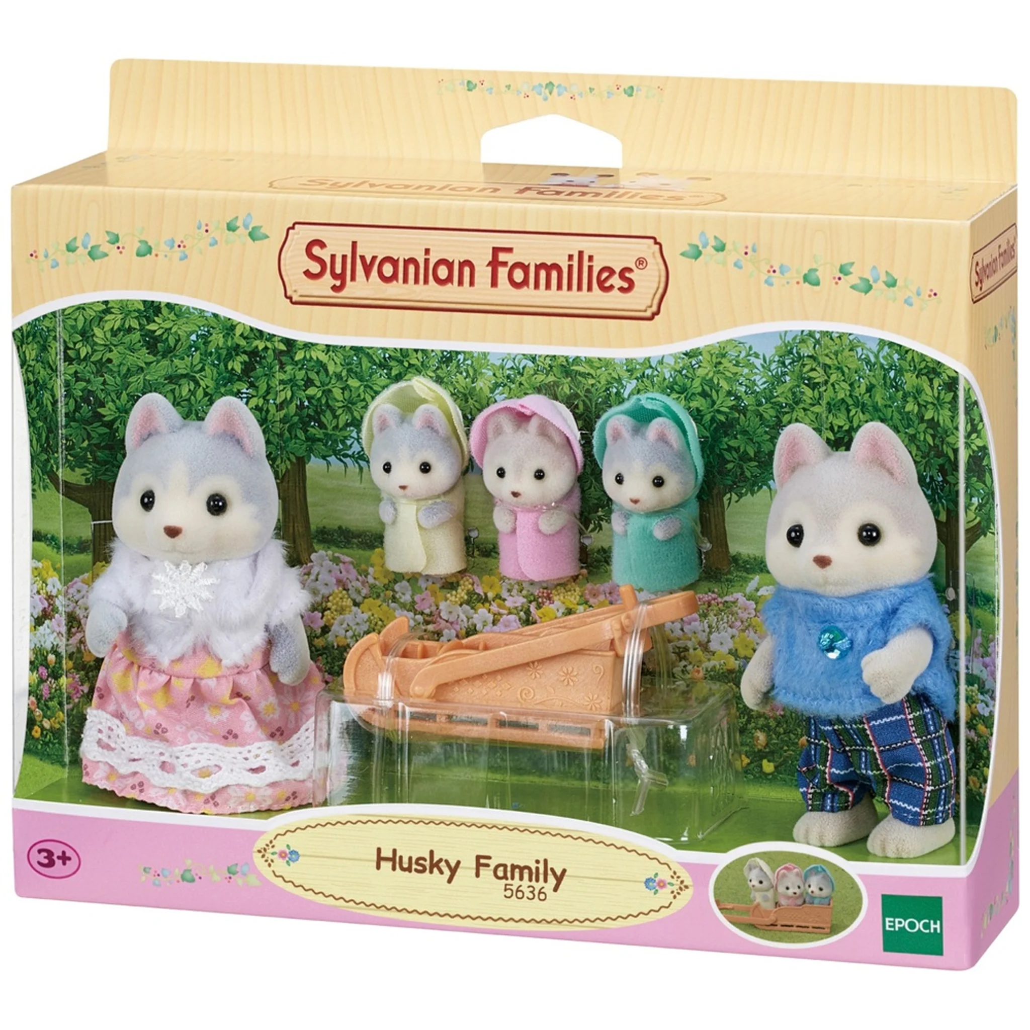Sylvanian Families Husky Family - Image 2