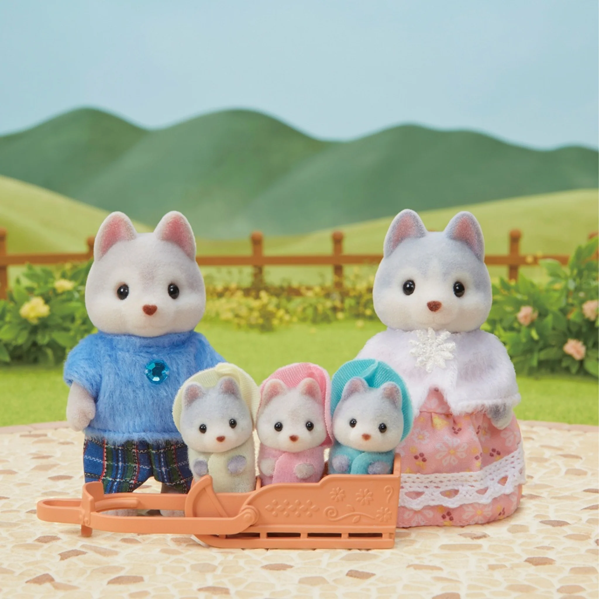 Sylvanian Families Husky Family - Image 3