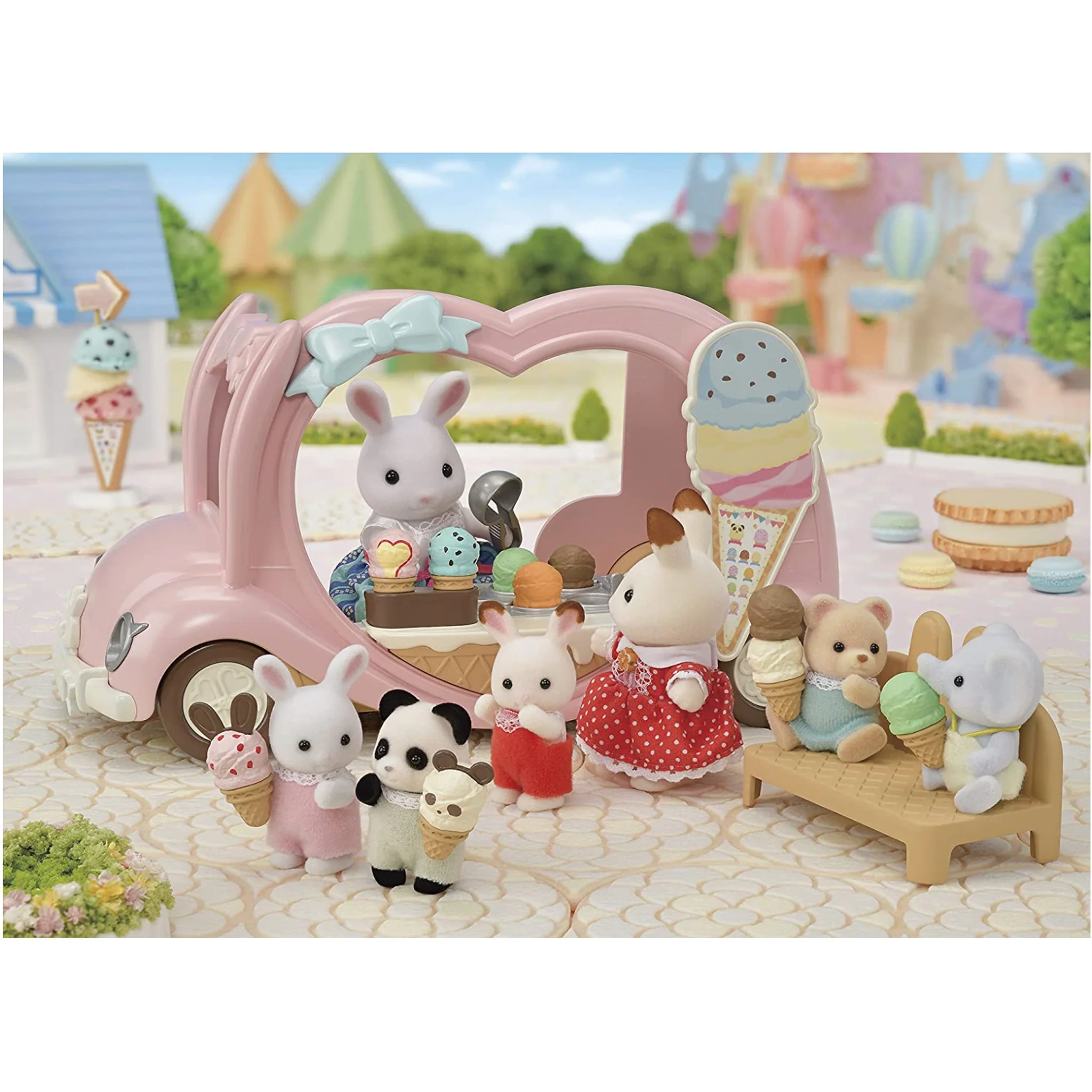 Sylvanian Families Ice Cream Van - Image 4