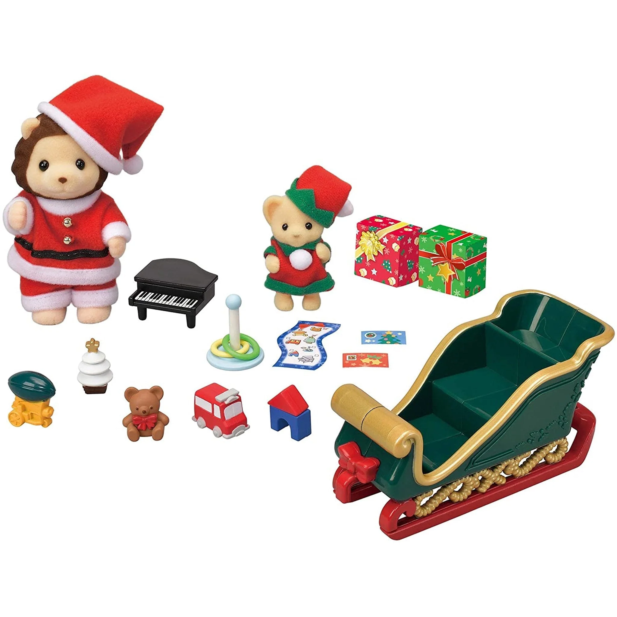 Sylvanian Families Mr. Lions Winter Sleigh - Pre Sale - Image 2