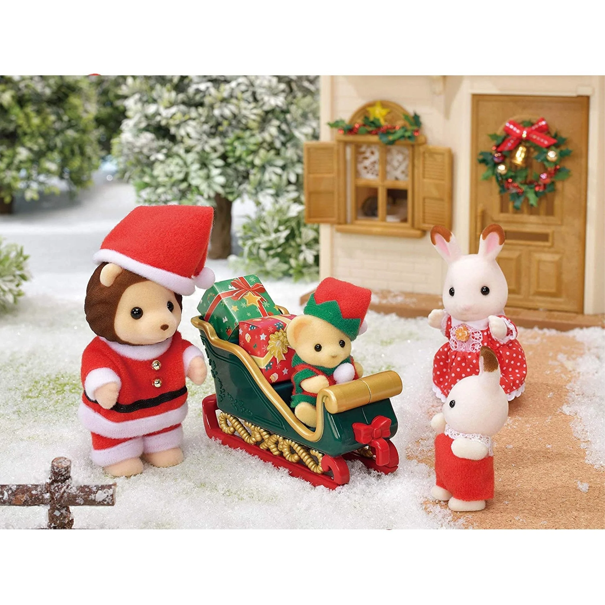 Sylvanian Families Mr. Lions Winter Sleigh - Pre Sale - Image 4
