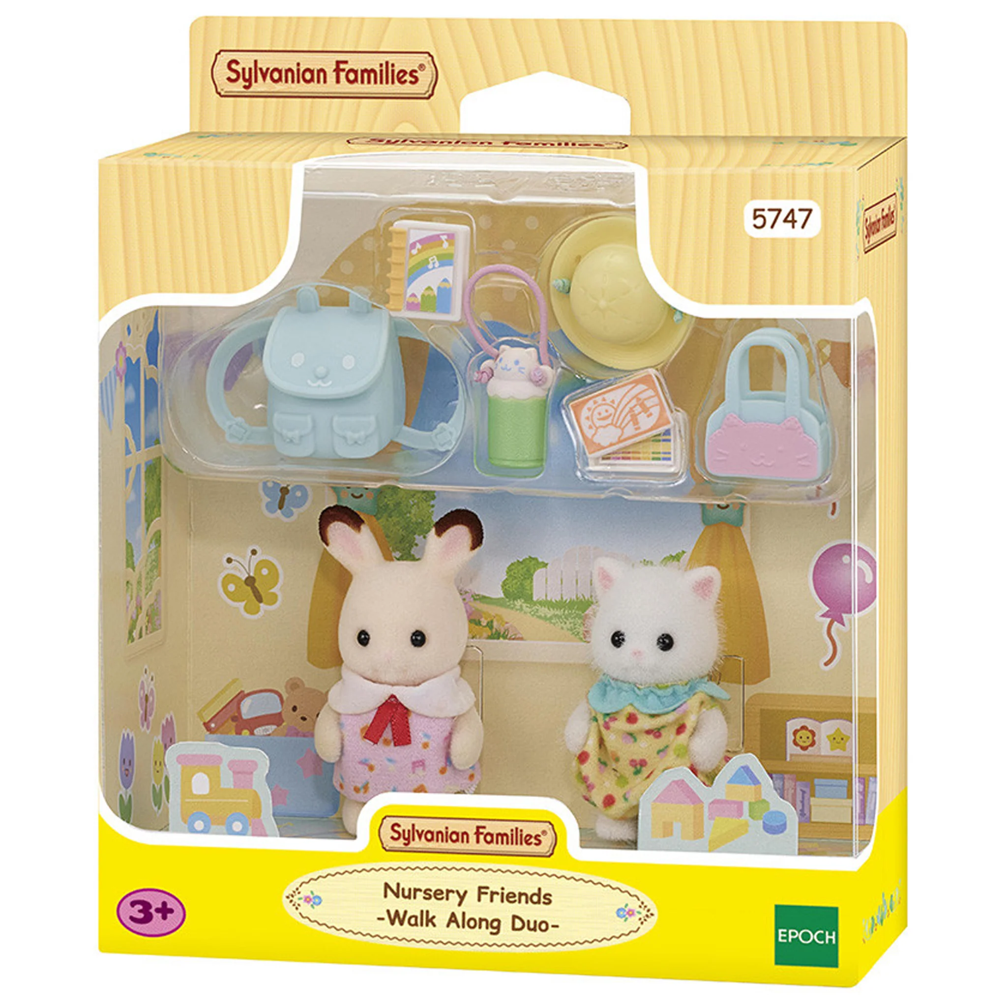 Sylvanian Families Nursery Friends - Walk Along Duo - Image 2