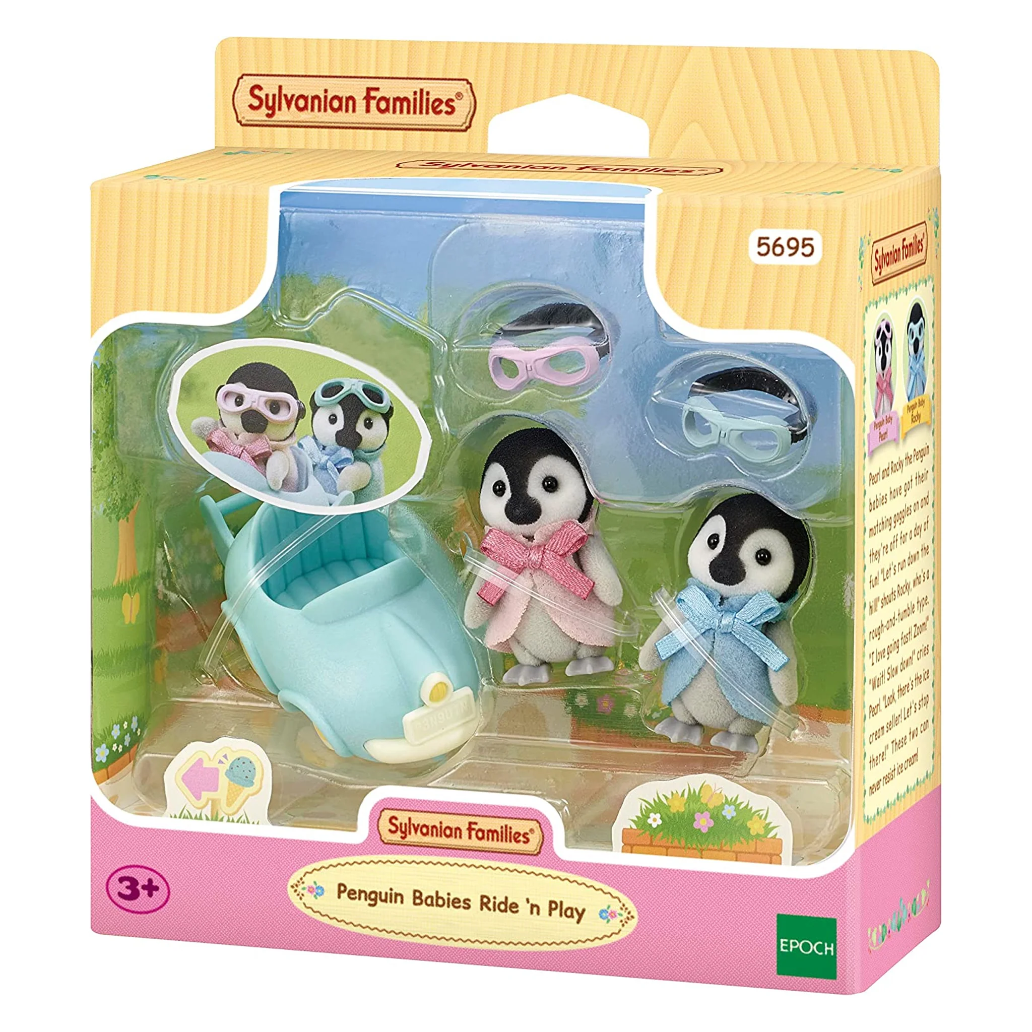 Sylvanian Families Penguin Babies Ride n Play - Image 2