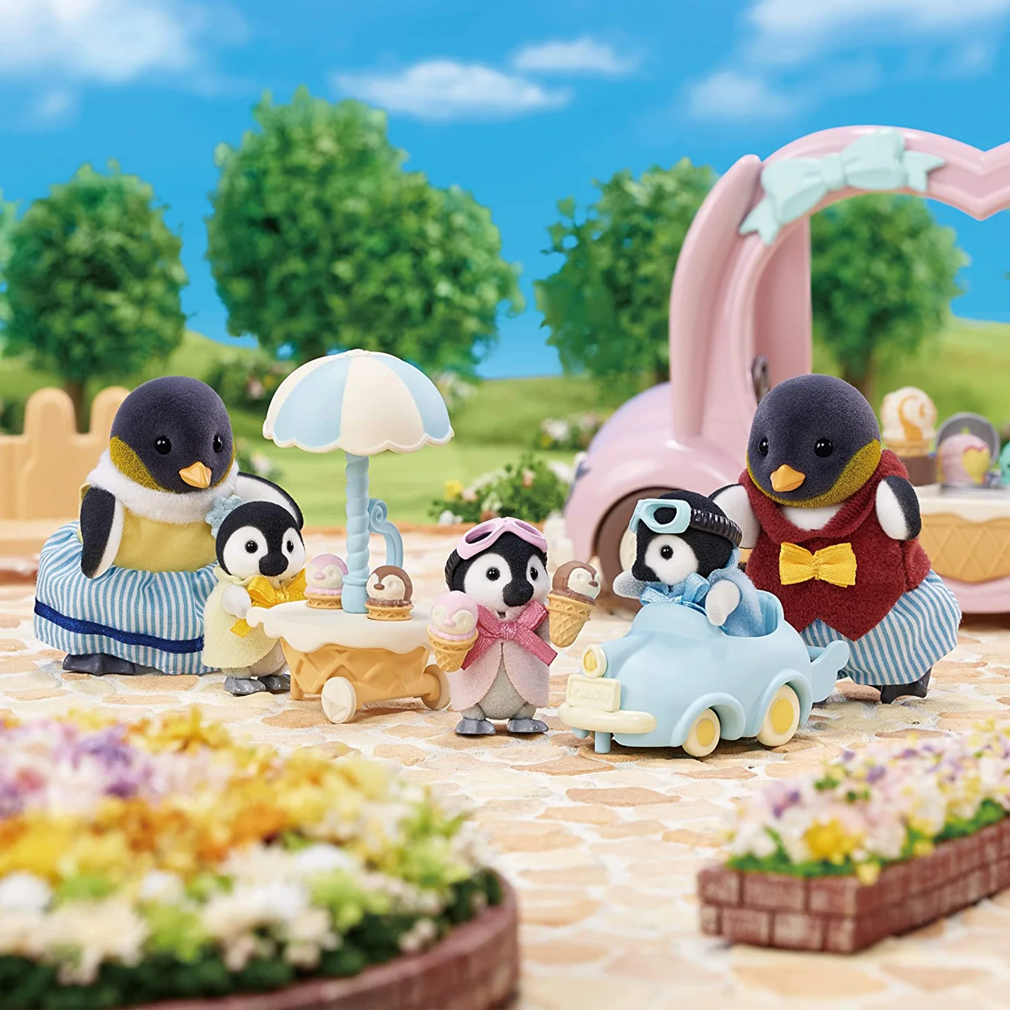 Sylvanian Families Penguin Babies Ride n Play - Image 3