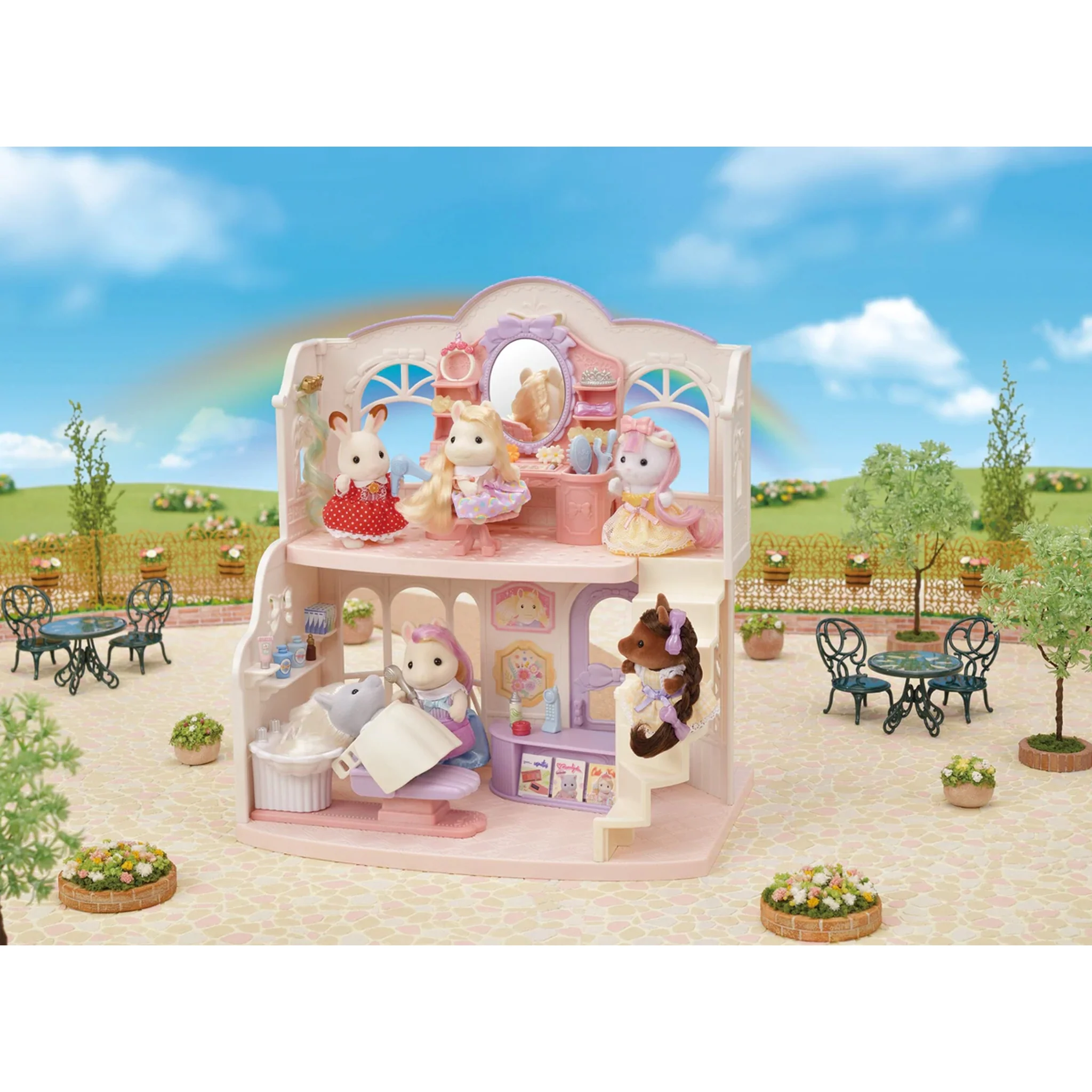 Sylvanian Families Pony's Stylish Hair Salon - Image 2