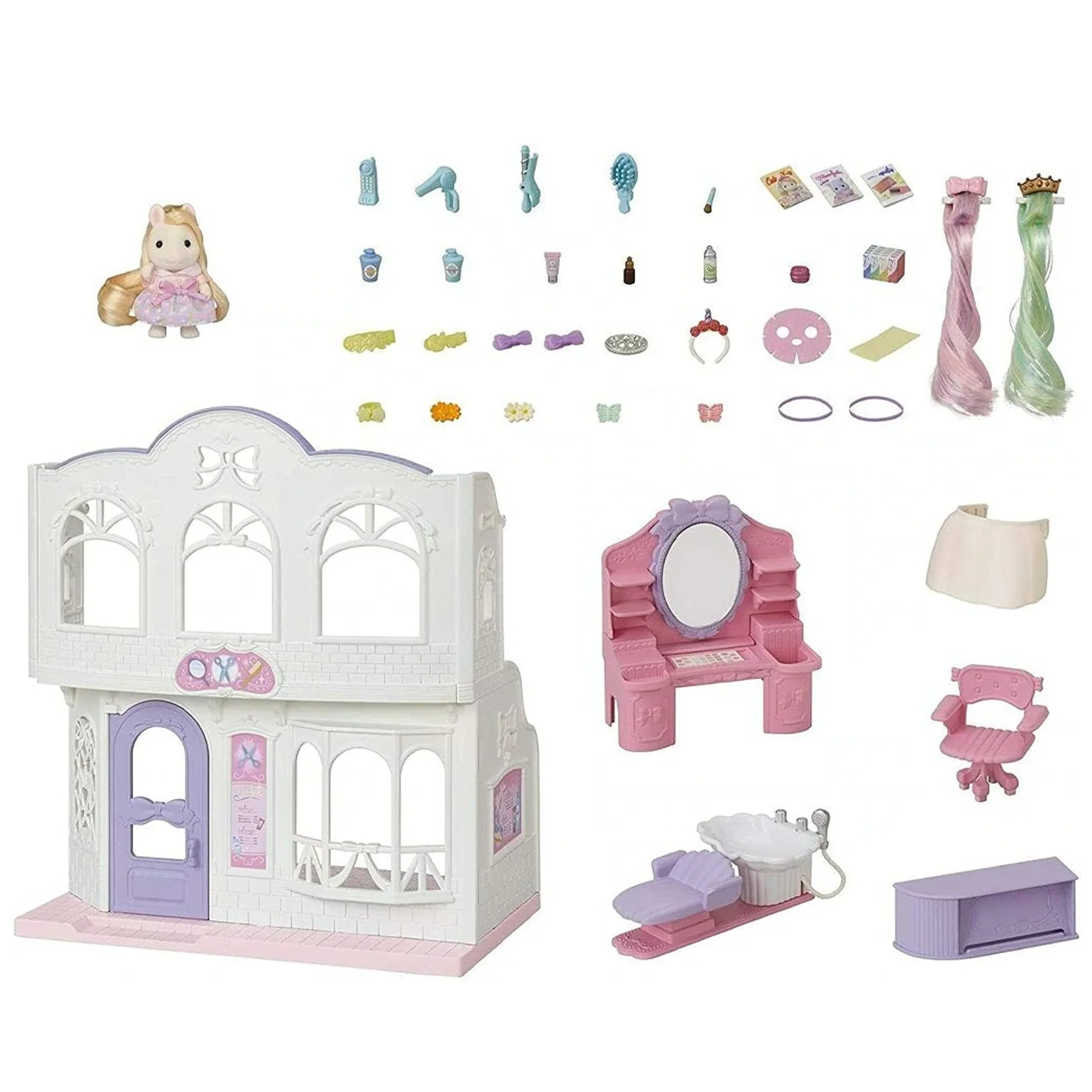 Sylvanian Families Pony's Stylish Hair Salon - Image 4