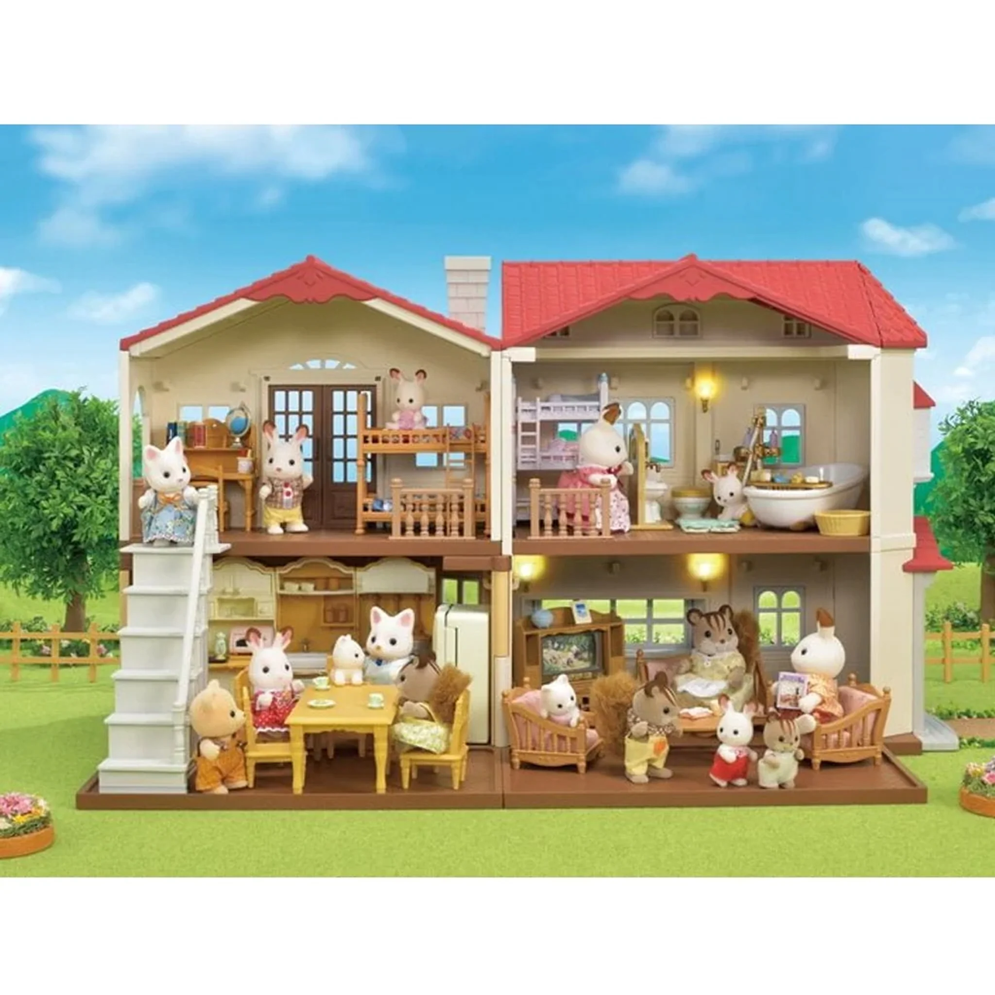 Sylvanian Families Red Roof Country Home - Image 5