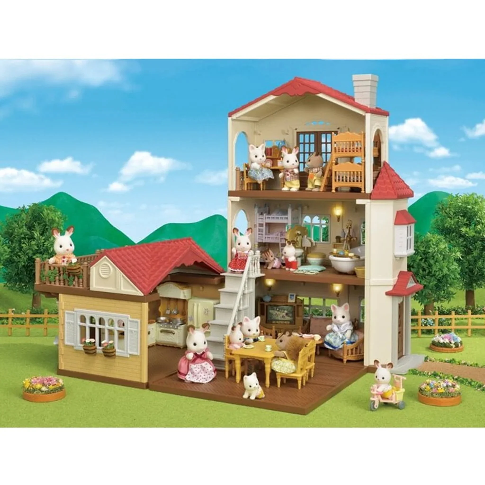 Sylvanian Families Red Roof Country Home - Image 7