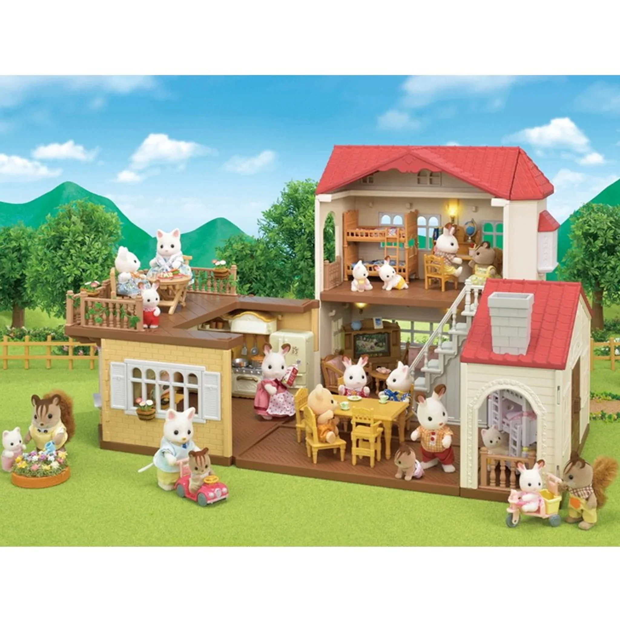 Sylvanian Families Red Roof Country Home - Image 8