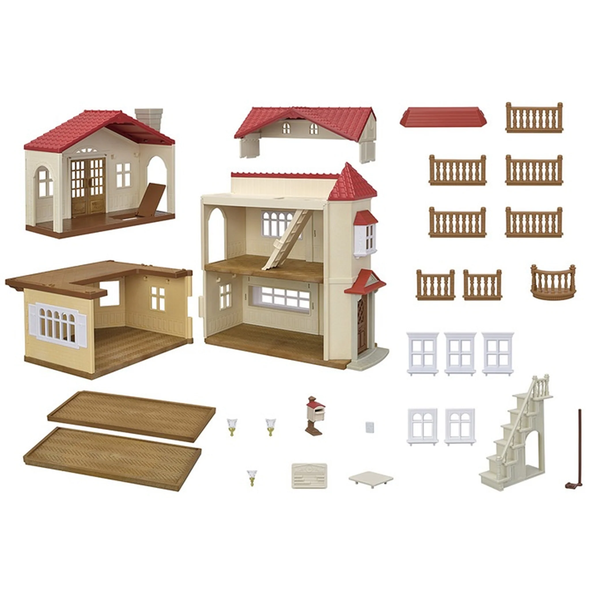 Sylvanian Families Red Roof Home Secret Attic - Image 3