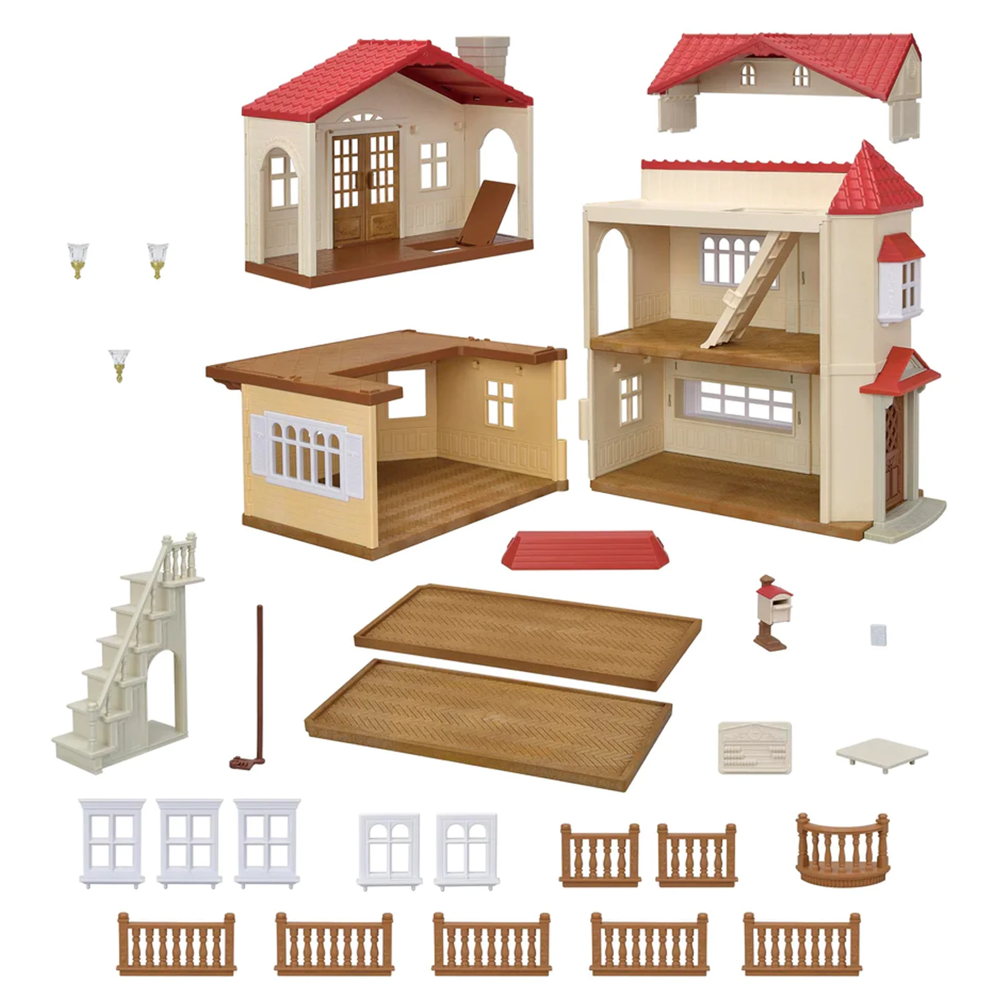 Sylvanian Families Red Roof Home Secret Attic Gift Set - Image 2