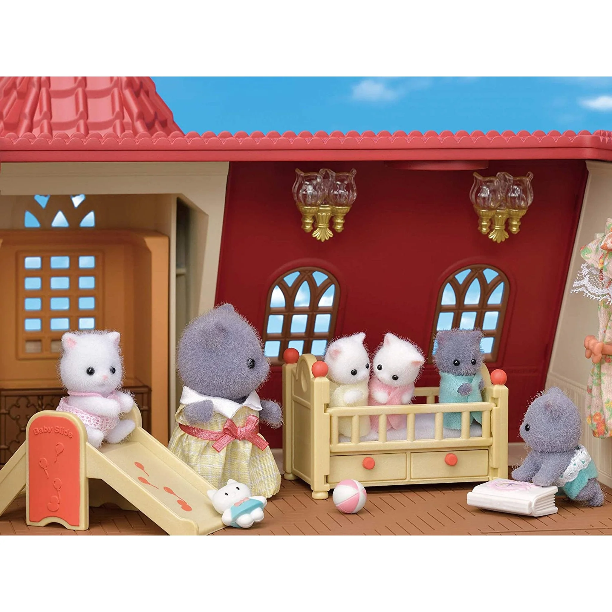 Sylvanian Families Red Roof Tower Home - Image 5