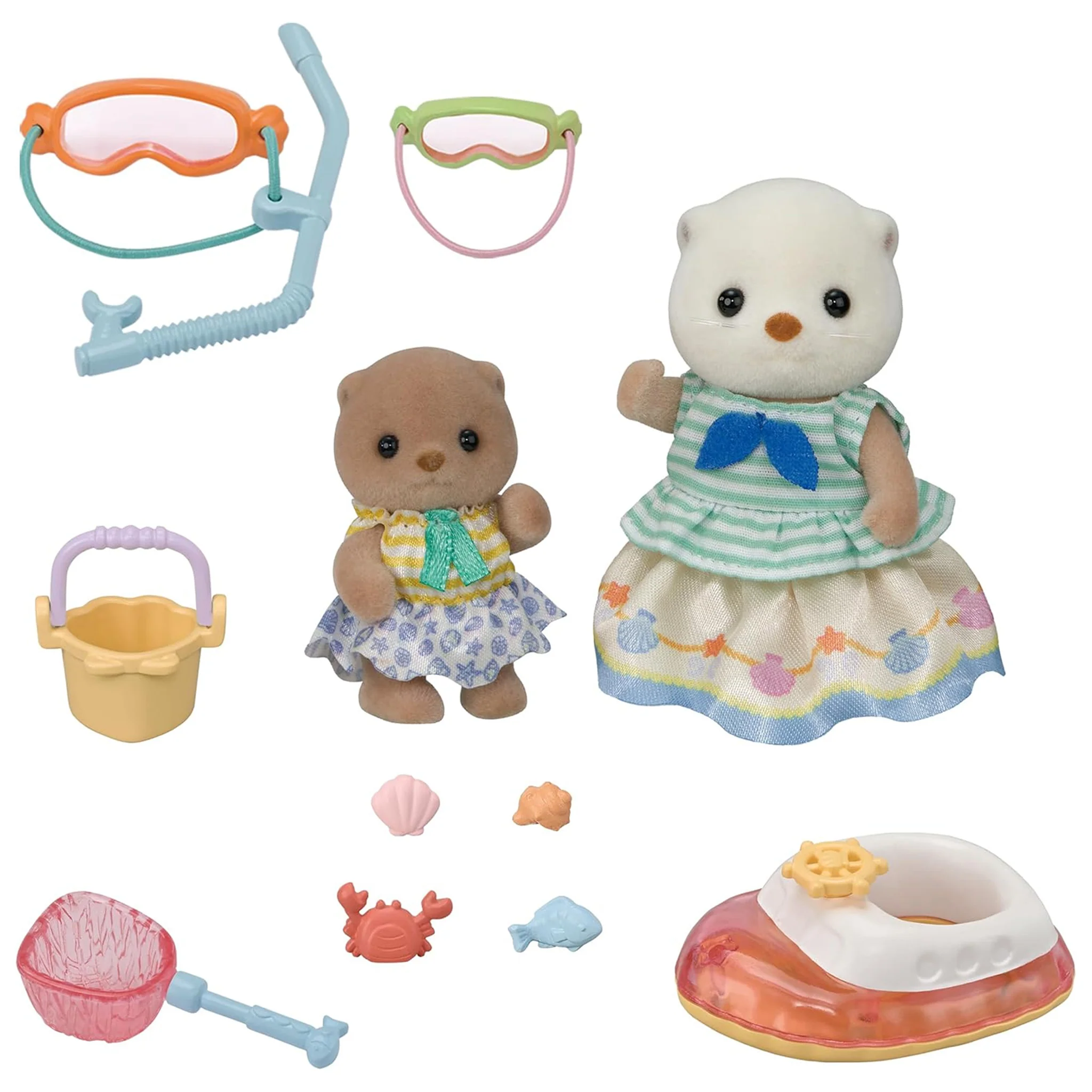 Sylvanian Families Sea Otter Sisters - Splashy Snorkel Set - Image 2