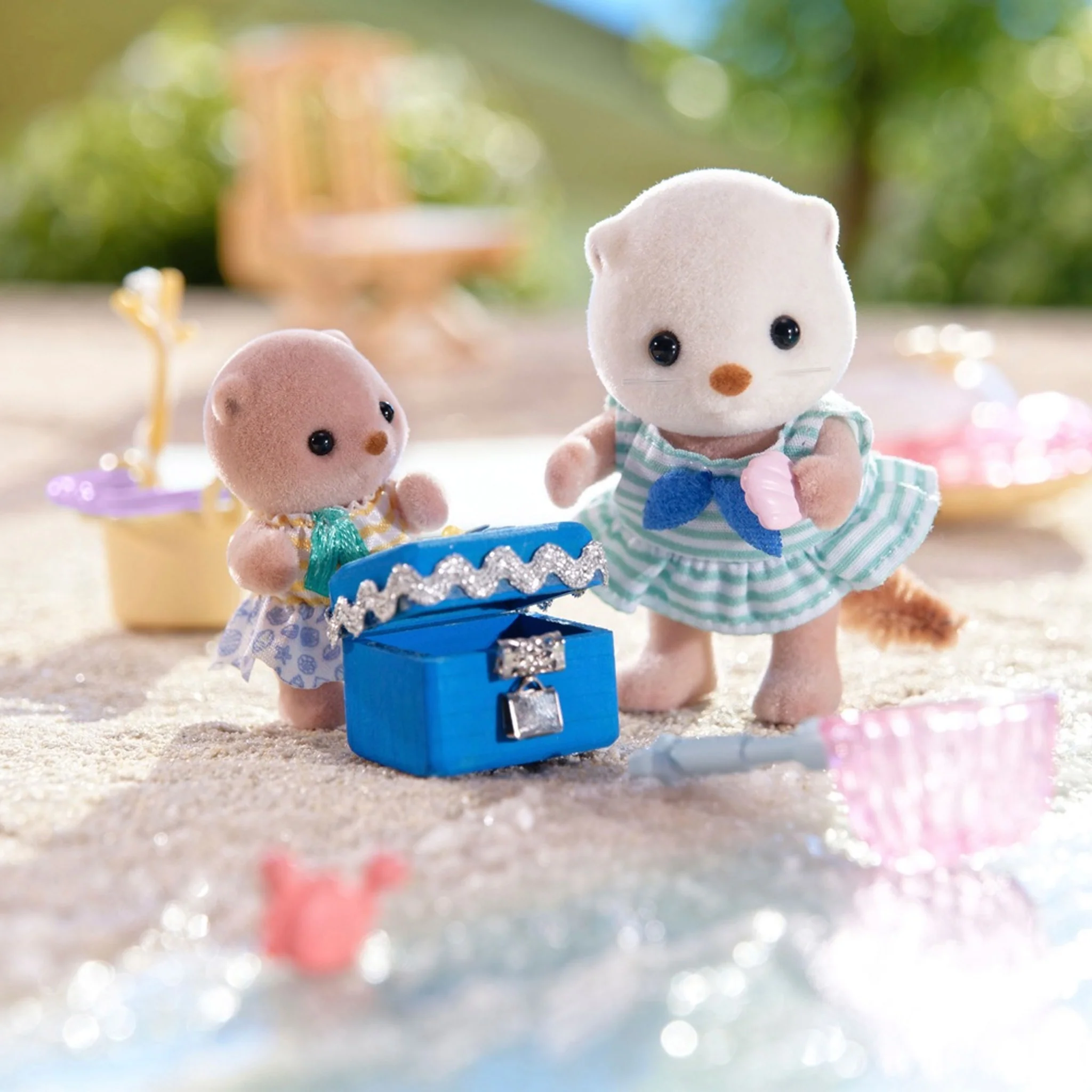 Sylvanian Families Sea Otter Sisters - Splashy Snorkel Set - Image 7