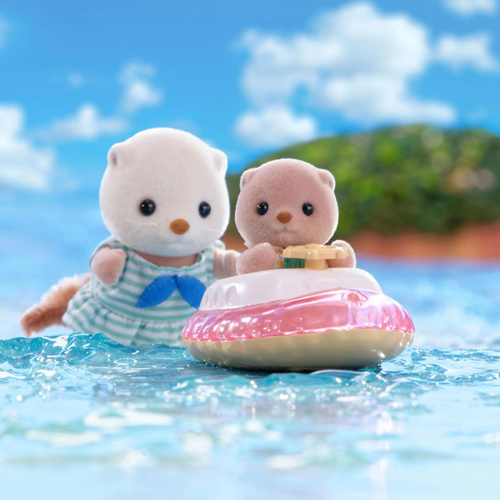 Sylvanian Families Sea Otter Sisters - Splashy Snorkel Set - Image 8