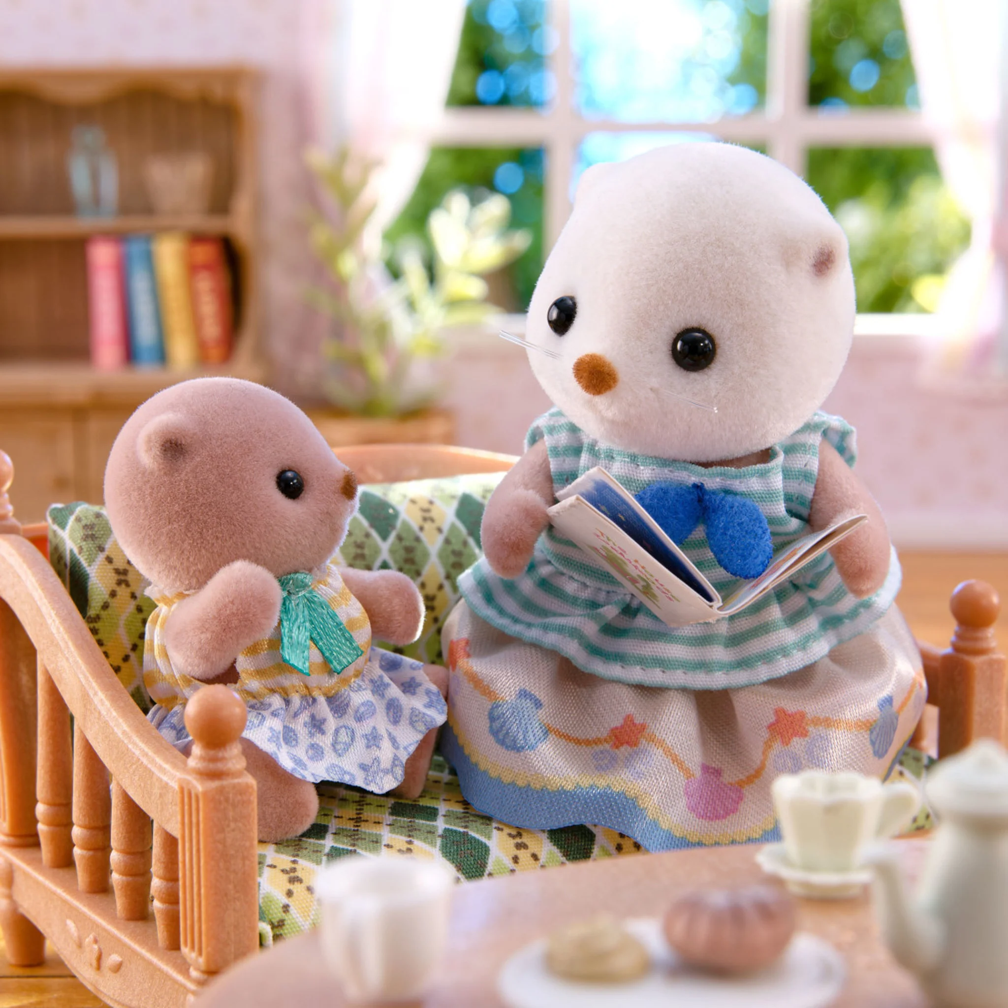 Sylvanian Families Sea Otter Sisters - Splashy Snorkel Set - Image 9
